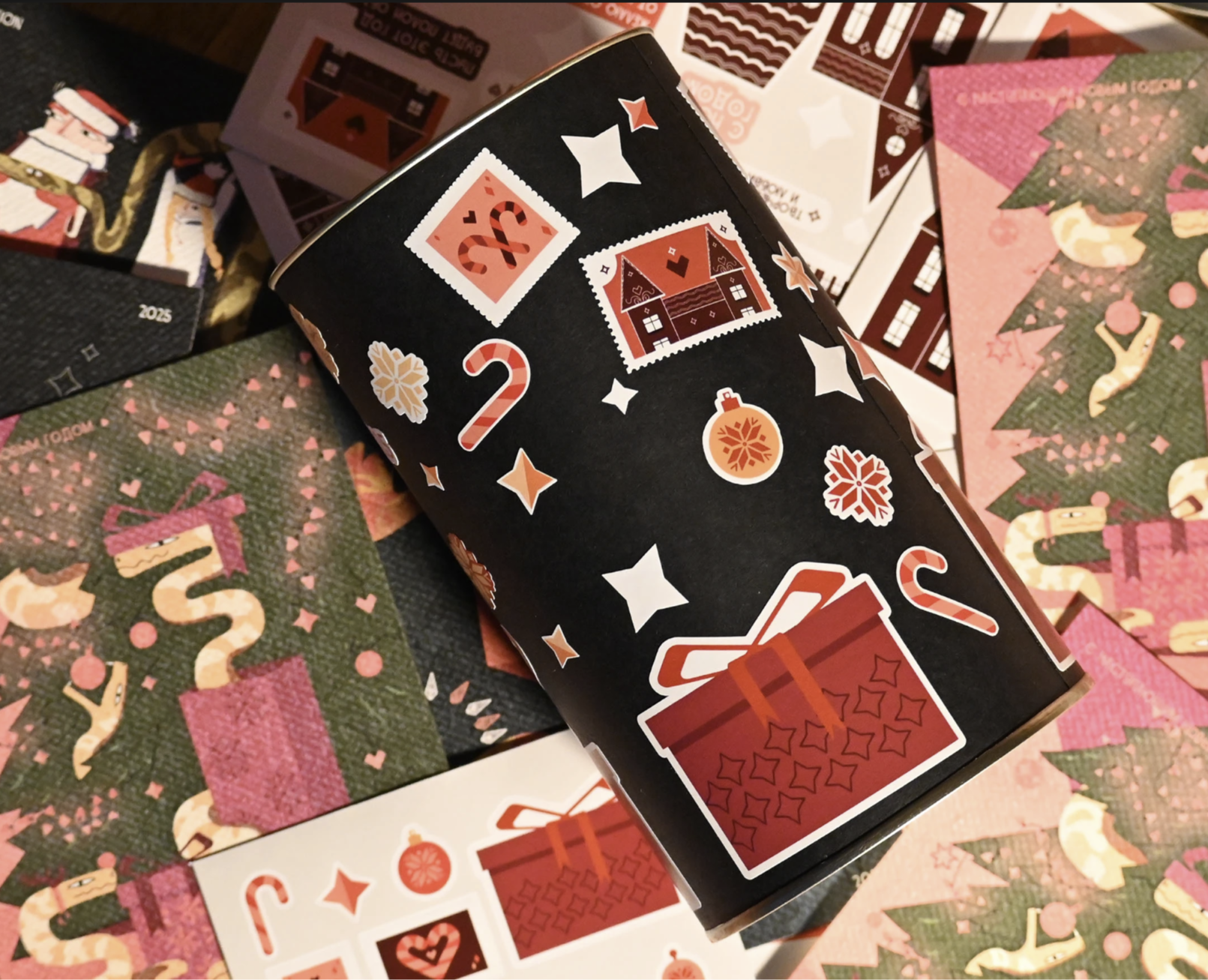 открытки и подарков на новый год от Evolution — Брендинг, Иллюстрация на Dprofile