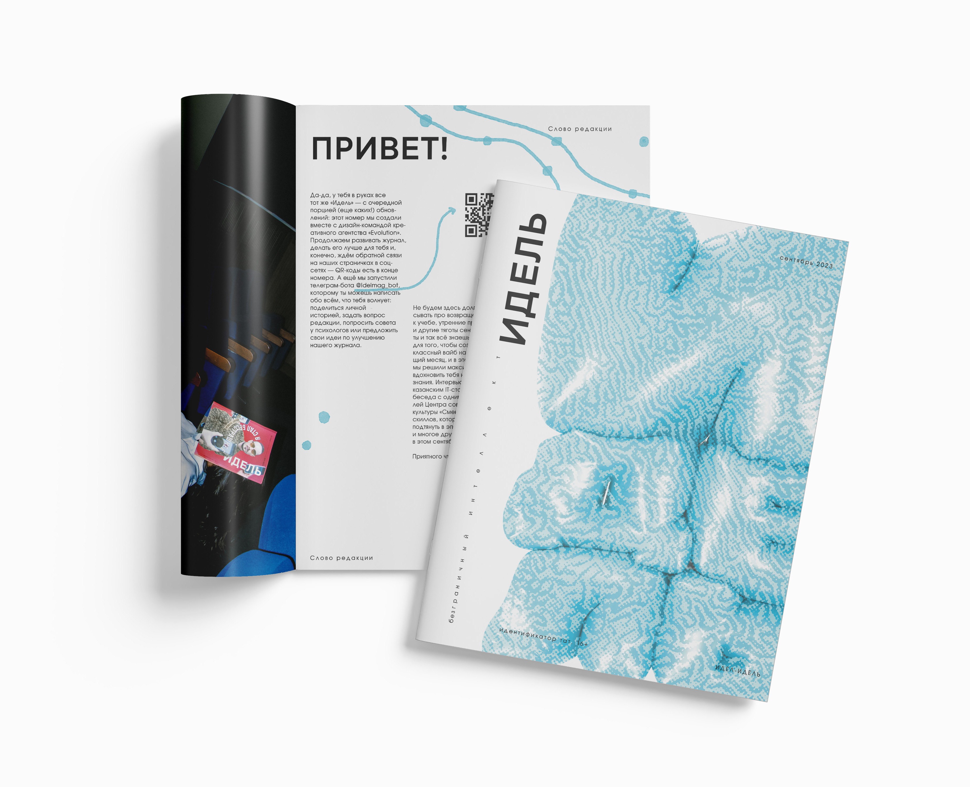 дизайн журнала Идель на Dprofile