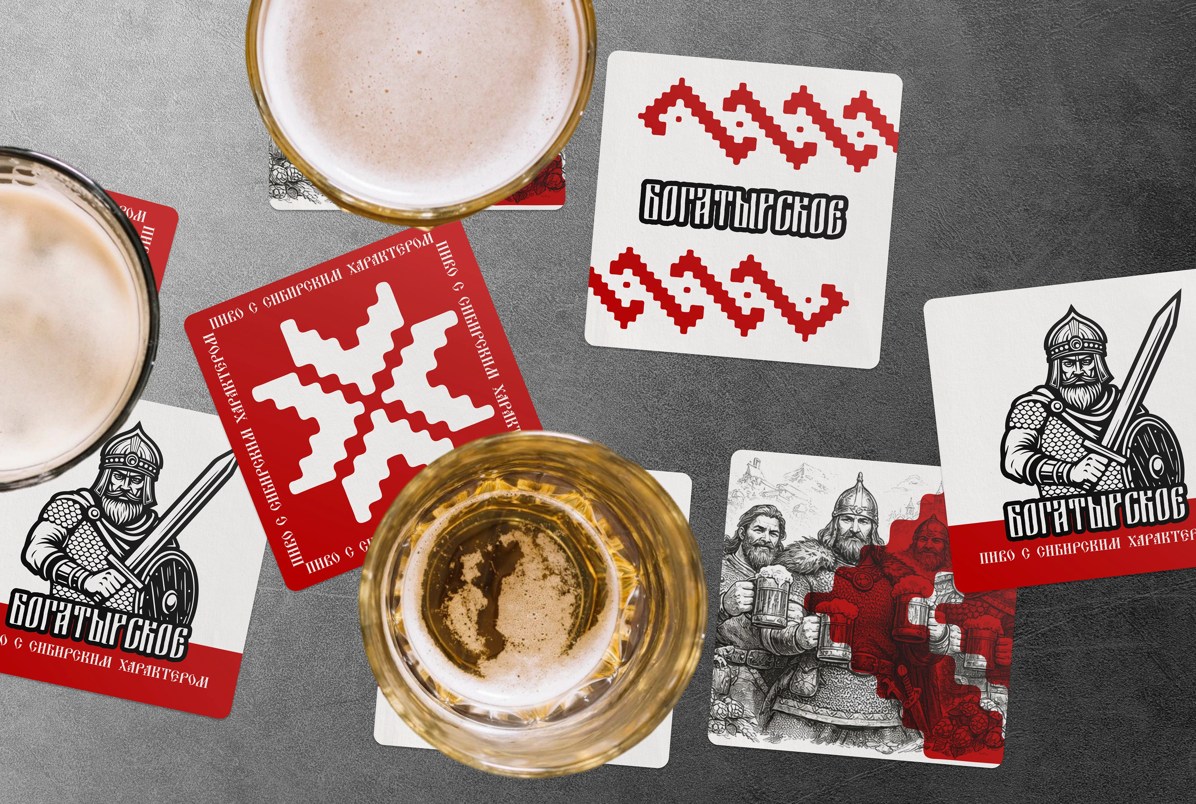 Богатырское | Фирменный стиль для линейки пива — Изображение №15 — Брендинг на Dprofile