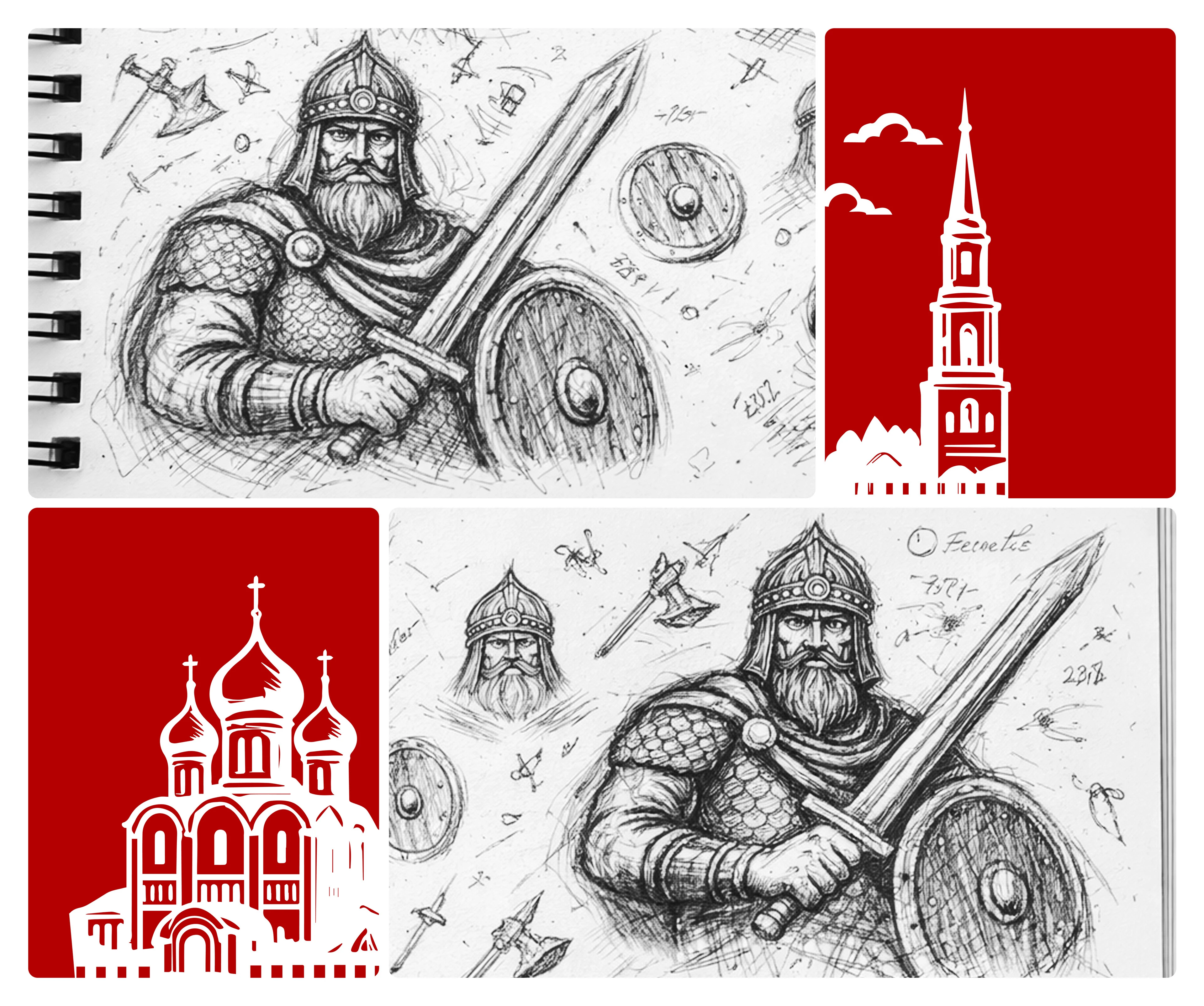 Богатырское | Фирменный стиль для линейки пива — Изображение №3 — Брендинг на Dprofile