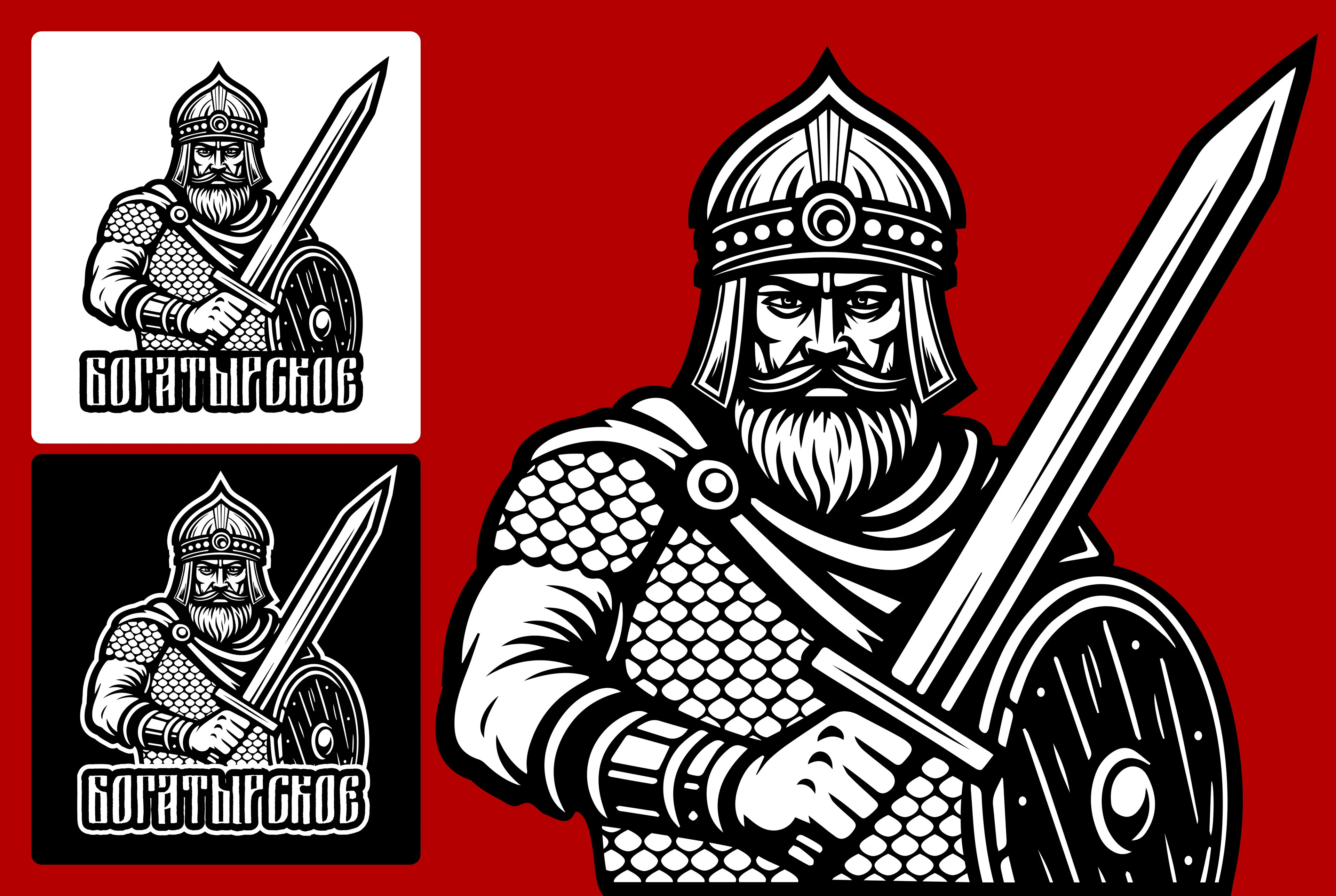 Богатырское | Фирменный стиль для линейки пива — Изображение №7 — Брендинг на Dprofile