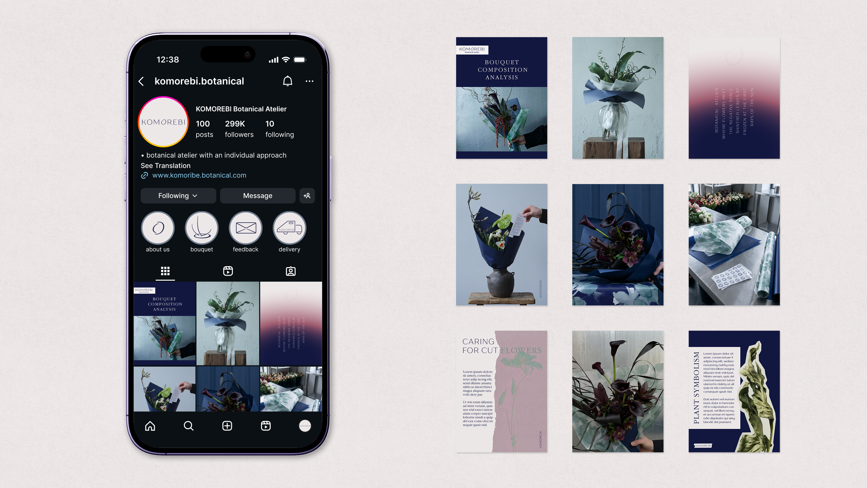 Фирменный стиль для цветочного магазина — Изображение №15 — Брендинг на Dprofile