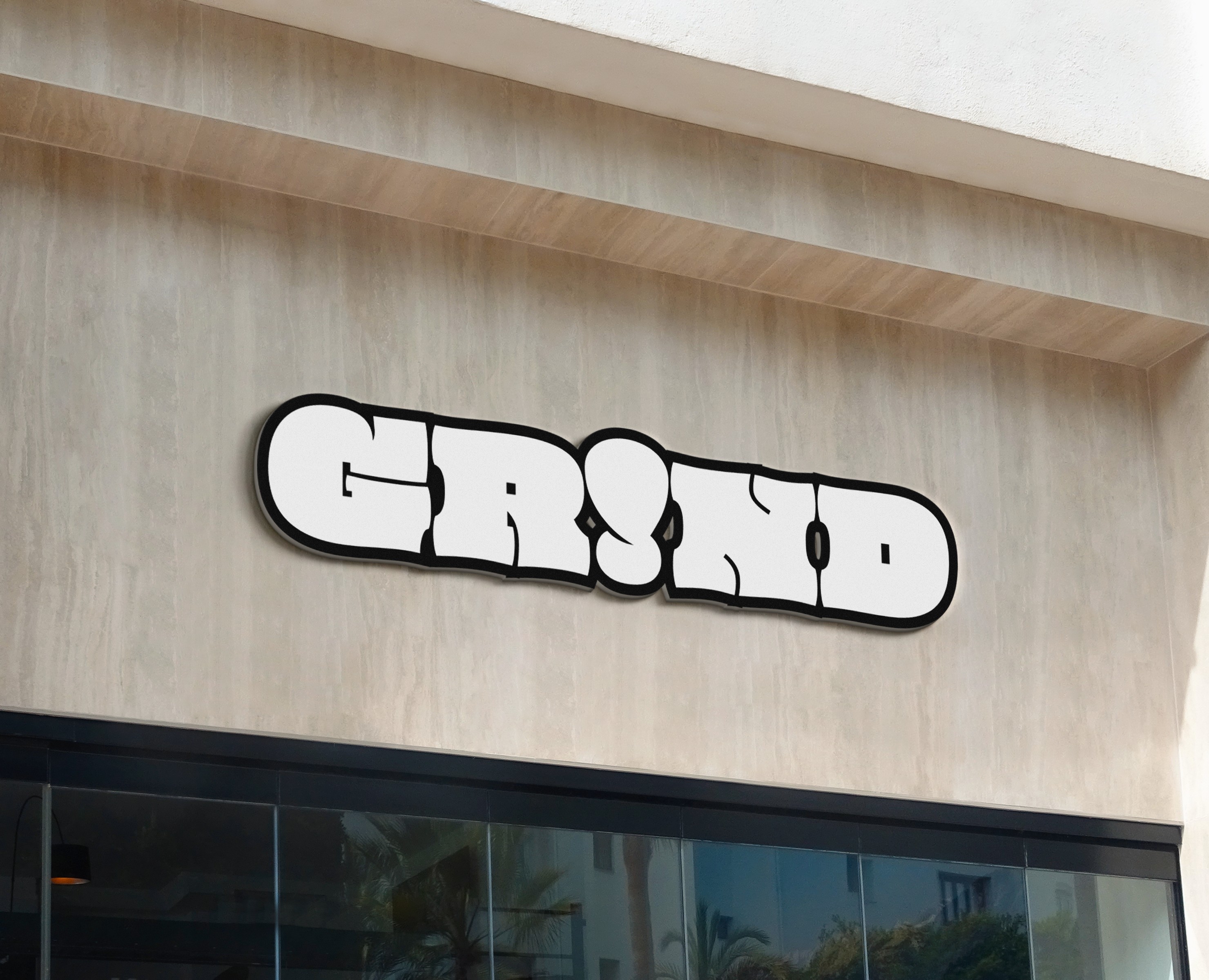 GR!ND, Night club — Интерфейсы, Брендинг на Dprofile