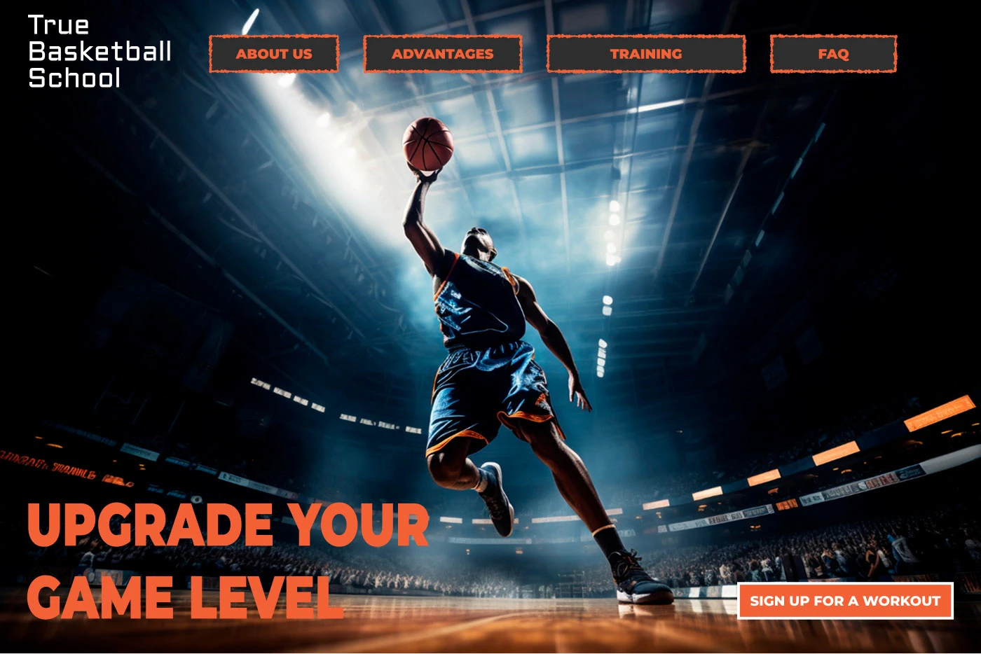 Лендинг для баскетбольной школы — Изображение №6 — Интерфейсы на Dprofile