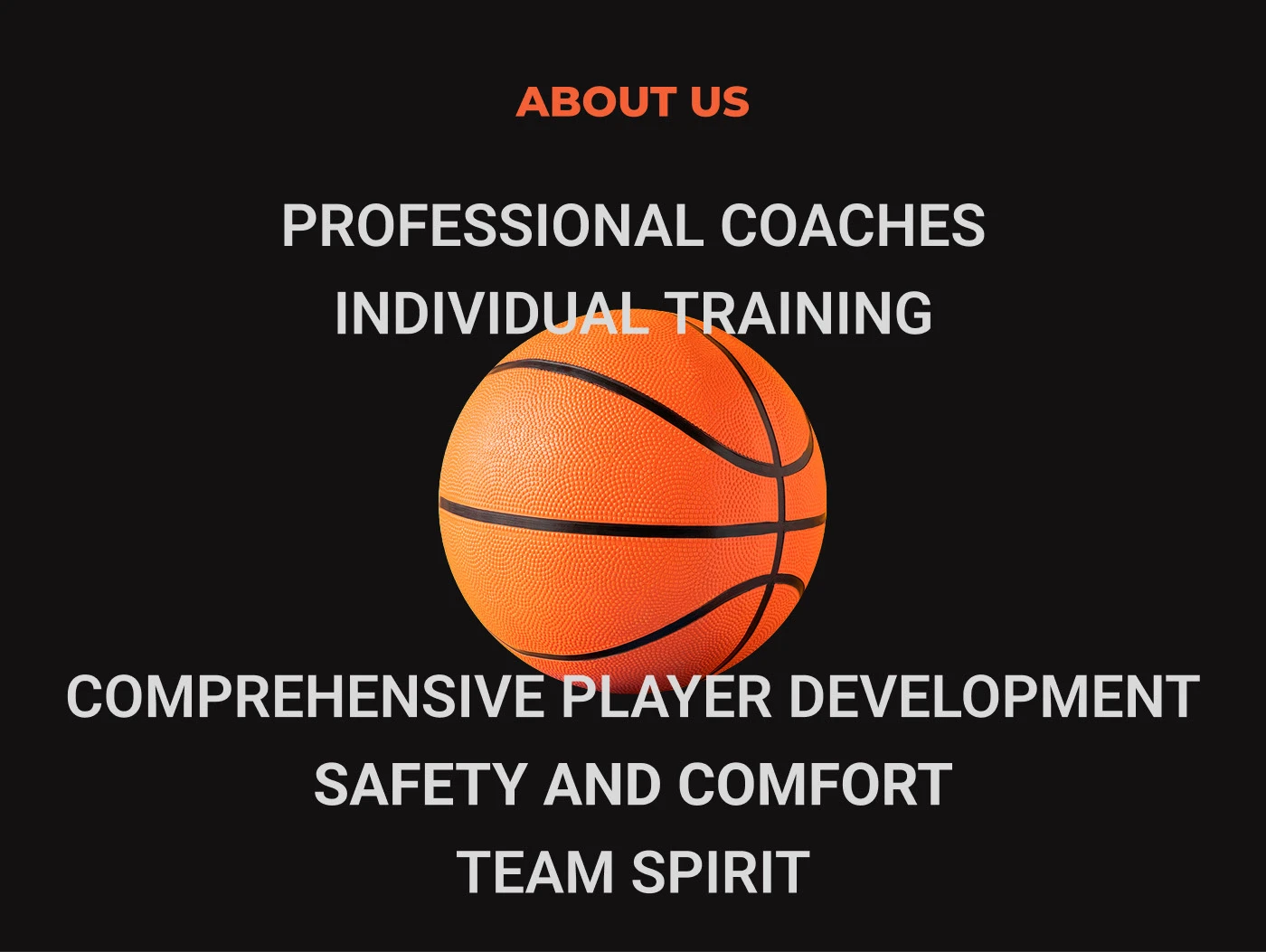 Лендинг для баскетбольной школы — Изображение №7 — Интерфейсы на Dprofile