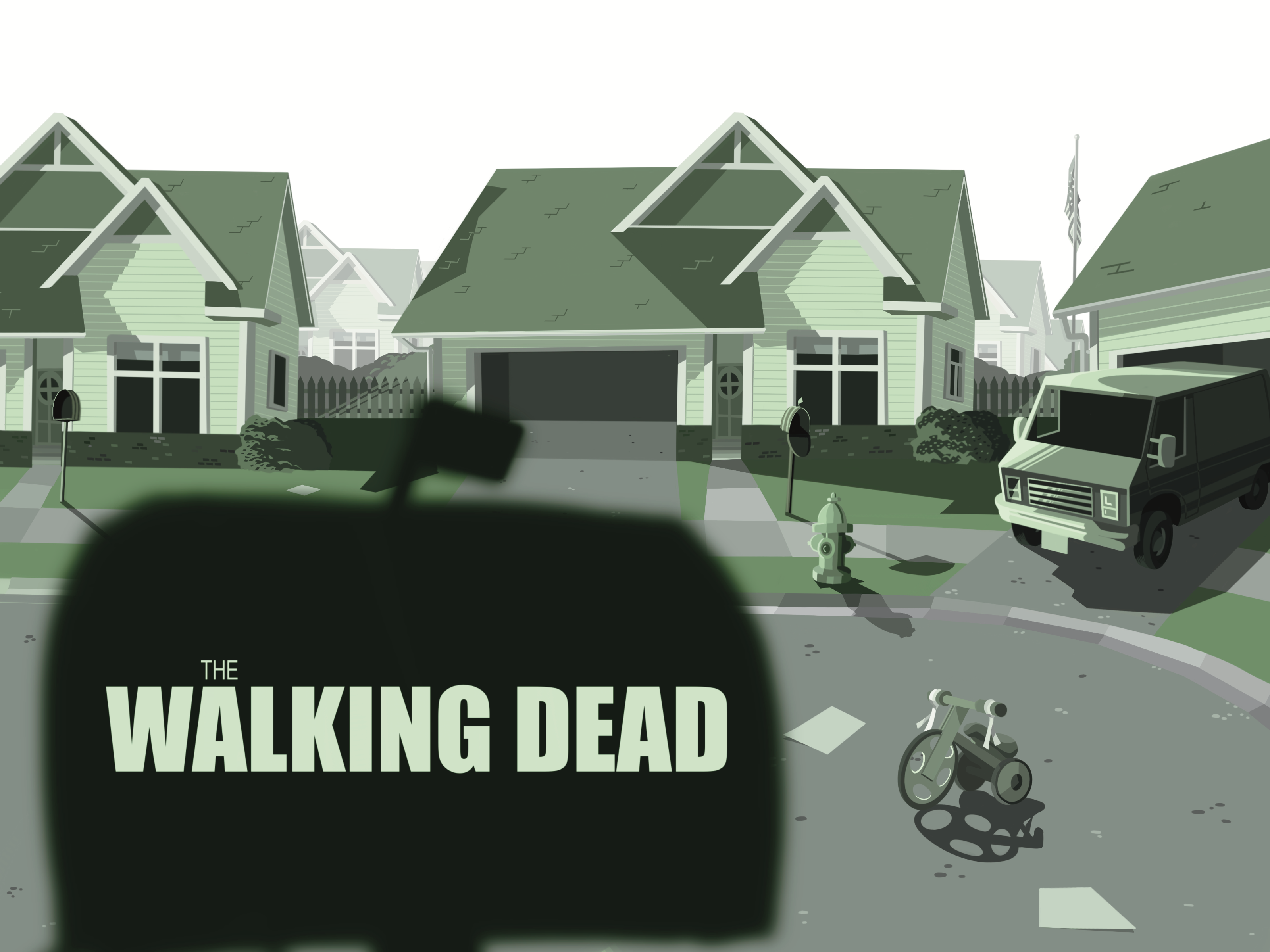 the WALKING DEAD — Изображение №3 — Иллюстрация, Графика на Dprofile