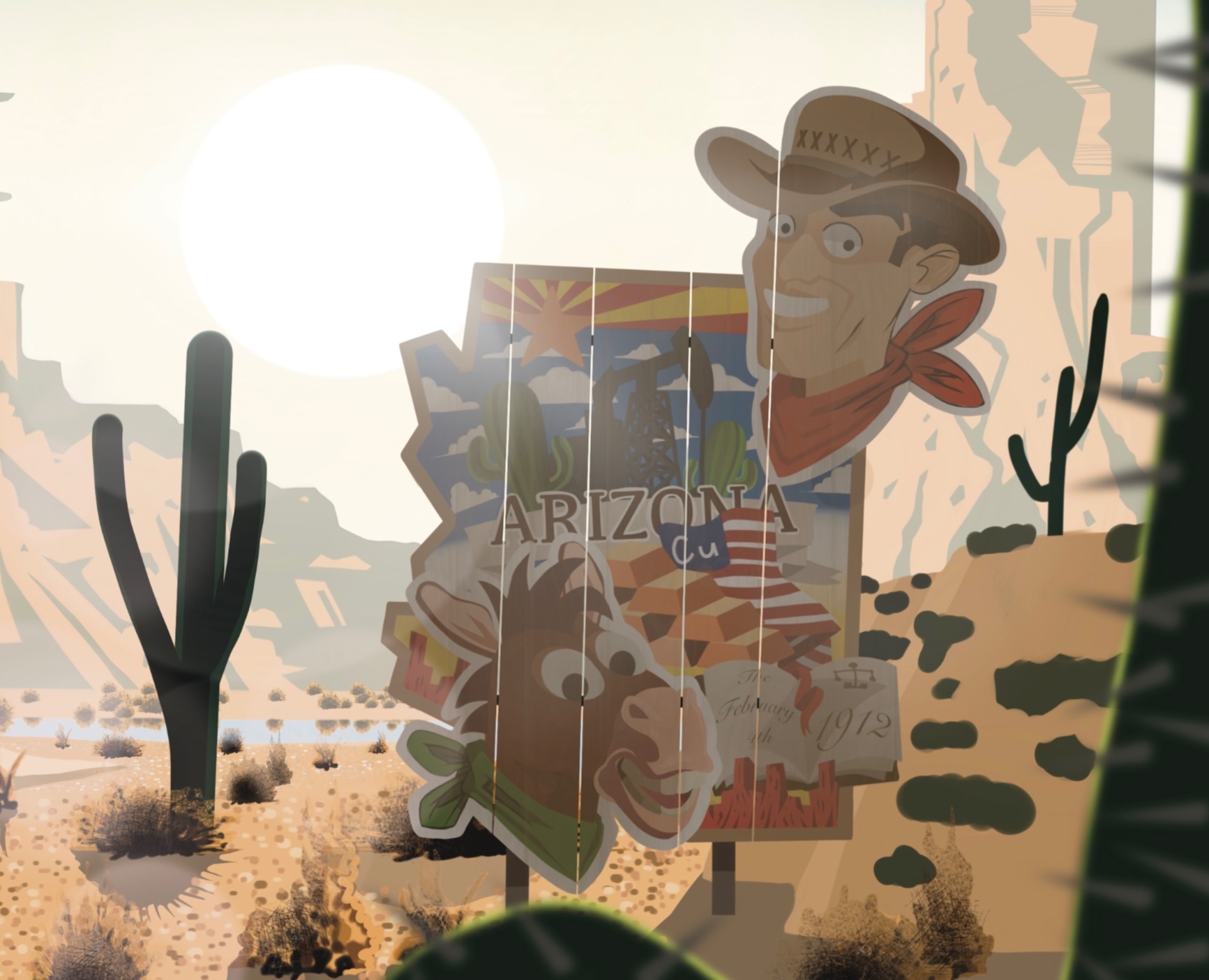 ARIZONA STATE — Иллюстрация на Dprofile