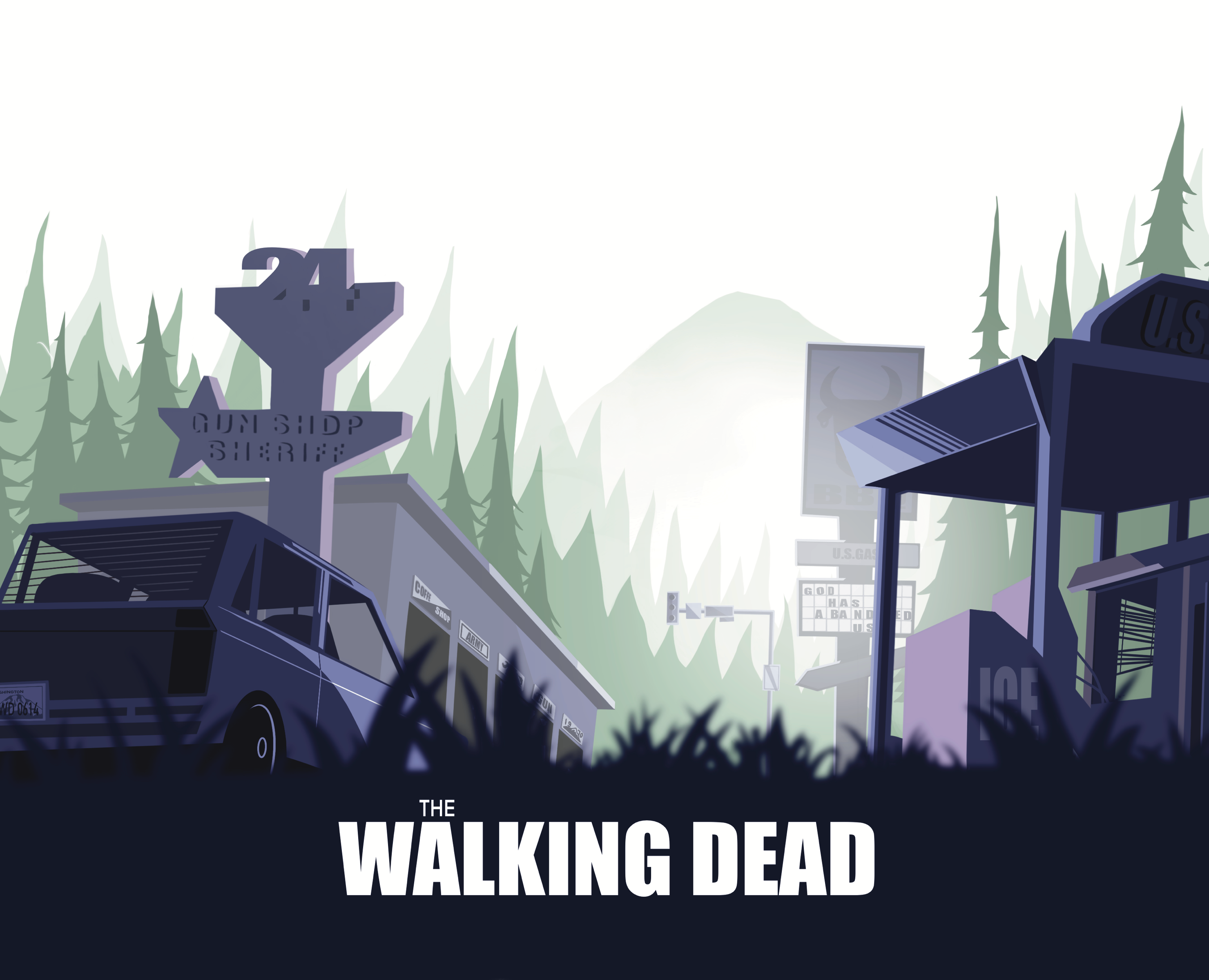 the WALKING DEAD — Иллюстрация, Графика на Dprofile
