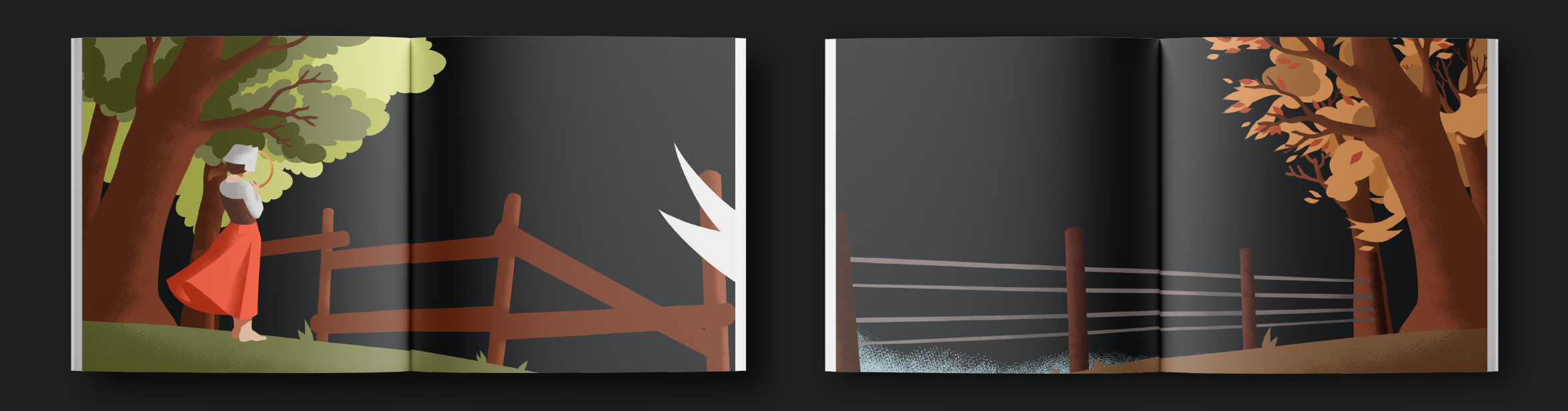 Разработка иллюстраций к стихотворению "Лозунги Жанны Д'Арк" — Изображение №10 — Иллюстрация, Графика на Dprofile