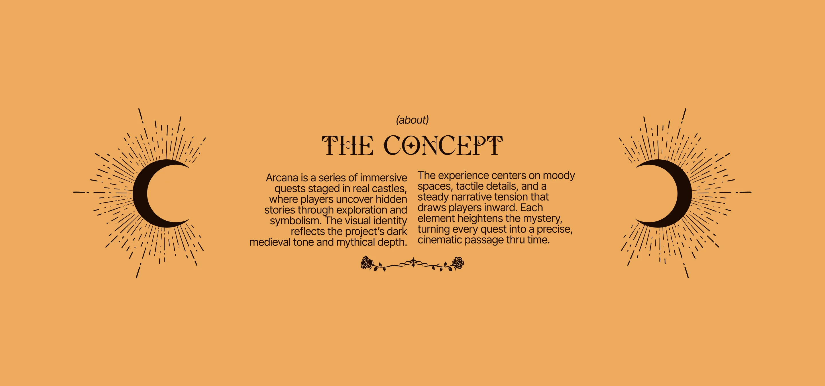 ARCANA|Castle Quests|Corporate Website — Изображение №2 — Интерфейсы на Dprofile