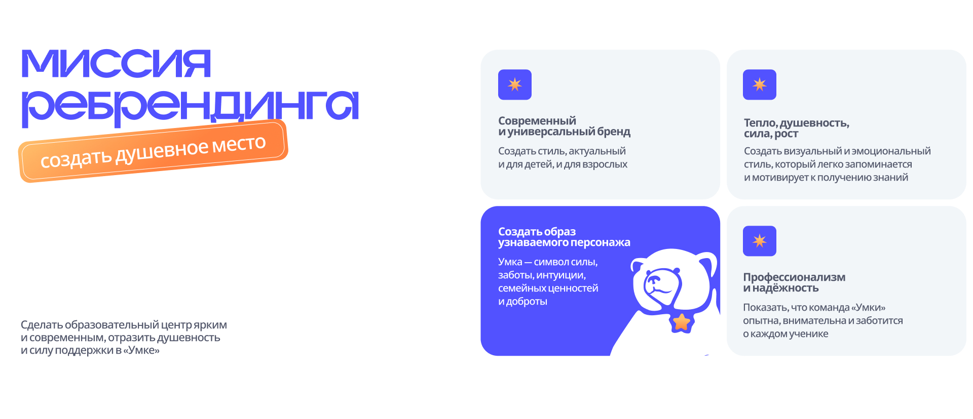 Детский образовательный центр «Умка» | Ребрендинг — Изображение №5 — Брендинг на Dprofile