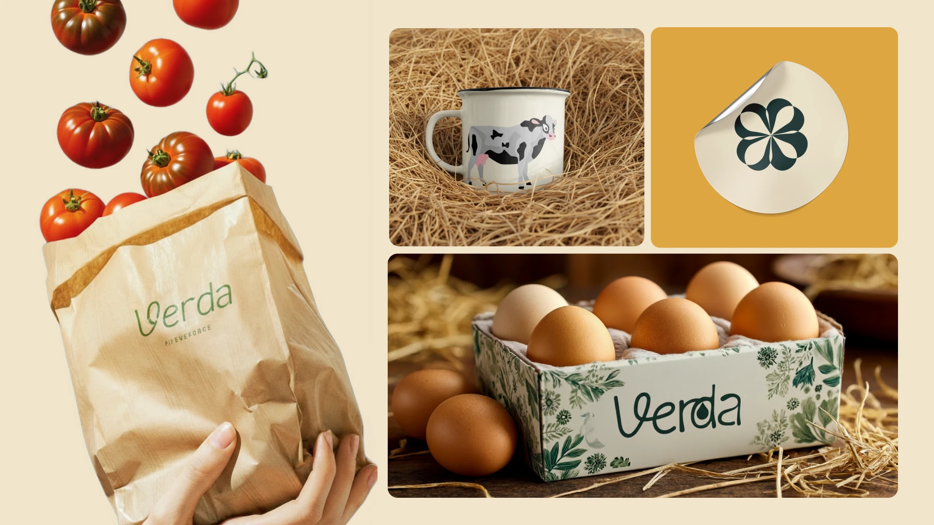 VERDA — фирменный стиль фермерского хозяйства — Изображение №10 — Брендинг на Dprofile