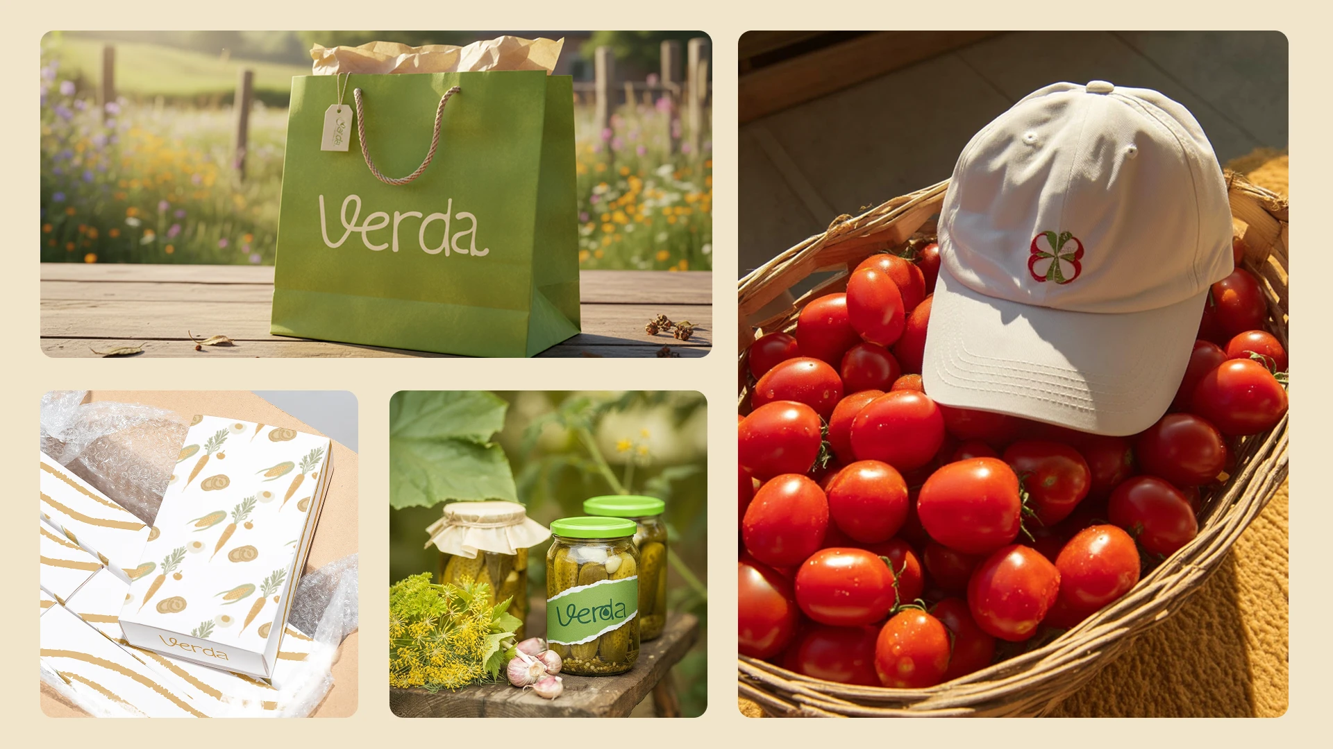 VERDA — фирменный стиль фермерского хозяйства — Изображение №14 — Брендинг на Dprofile