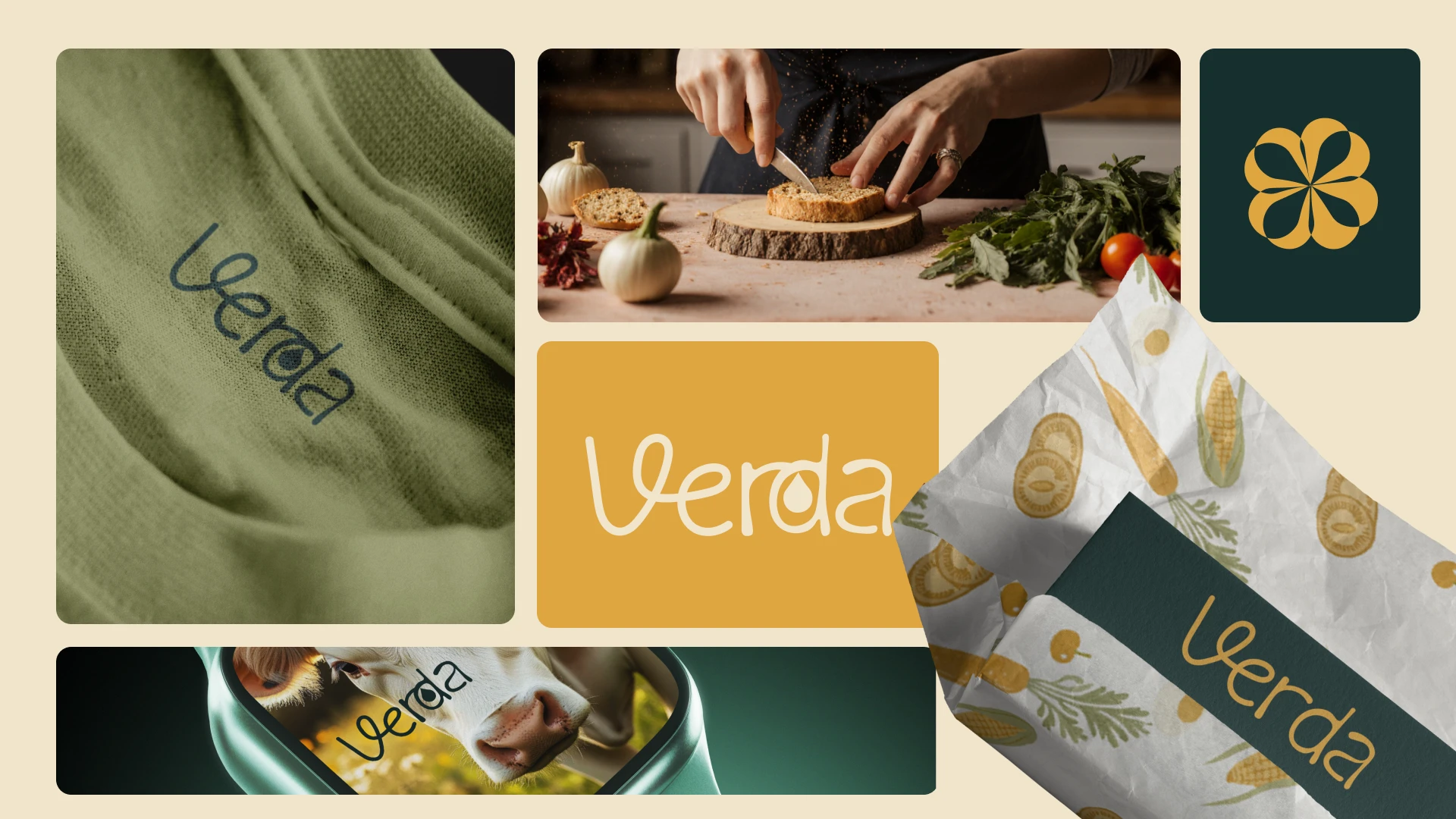 VERDA — фирменный стиль фермерского хозяйства — Изображение №2 — Брендинг на Dprofile