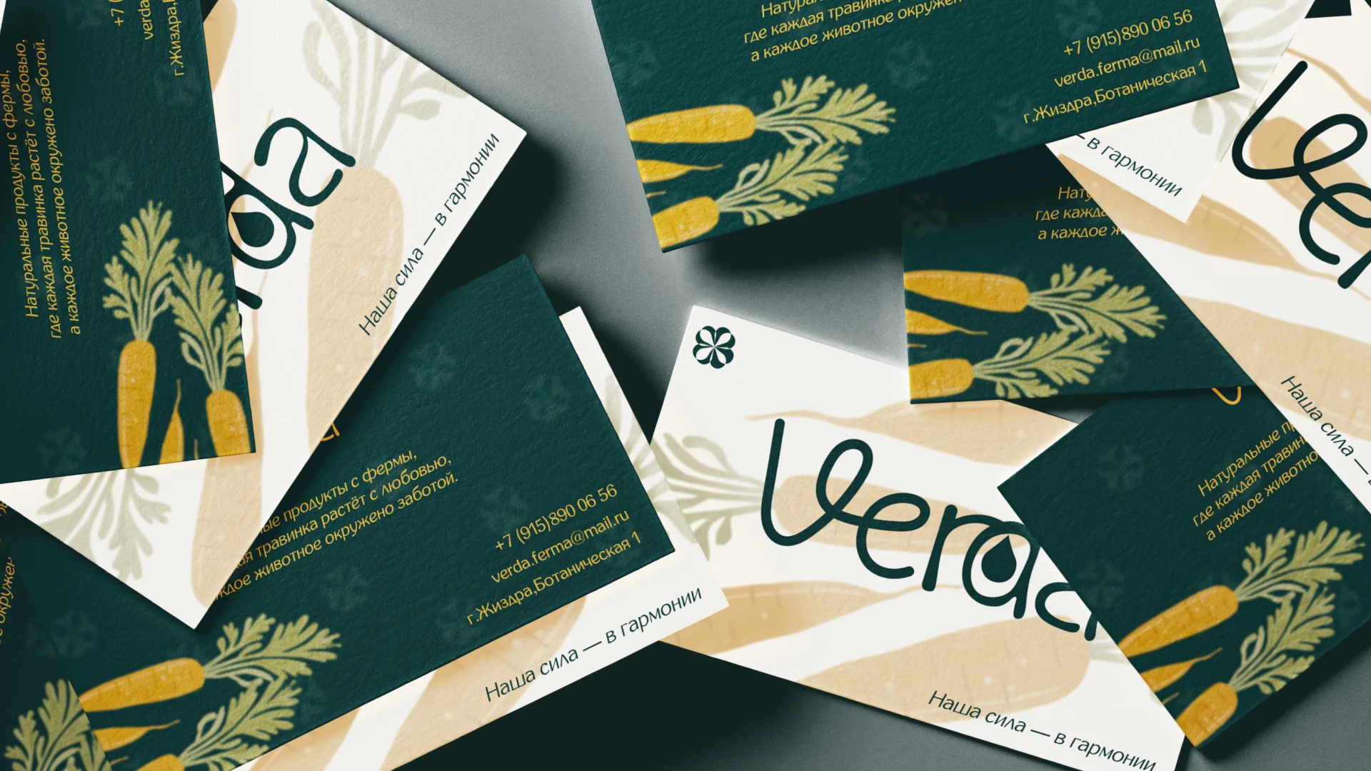 VERDA — фирменный стиль фермерского хозяйства — Изображение №5 — Брендинг на Dprofile