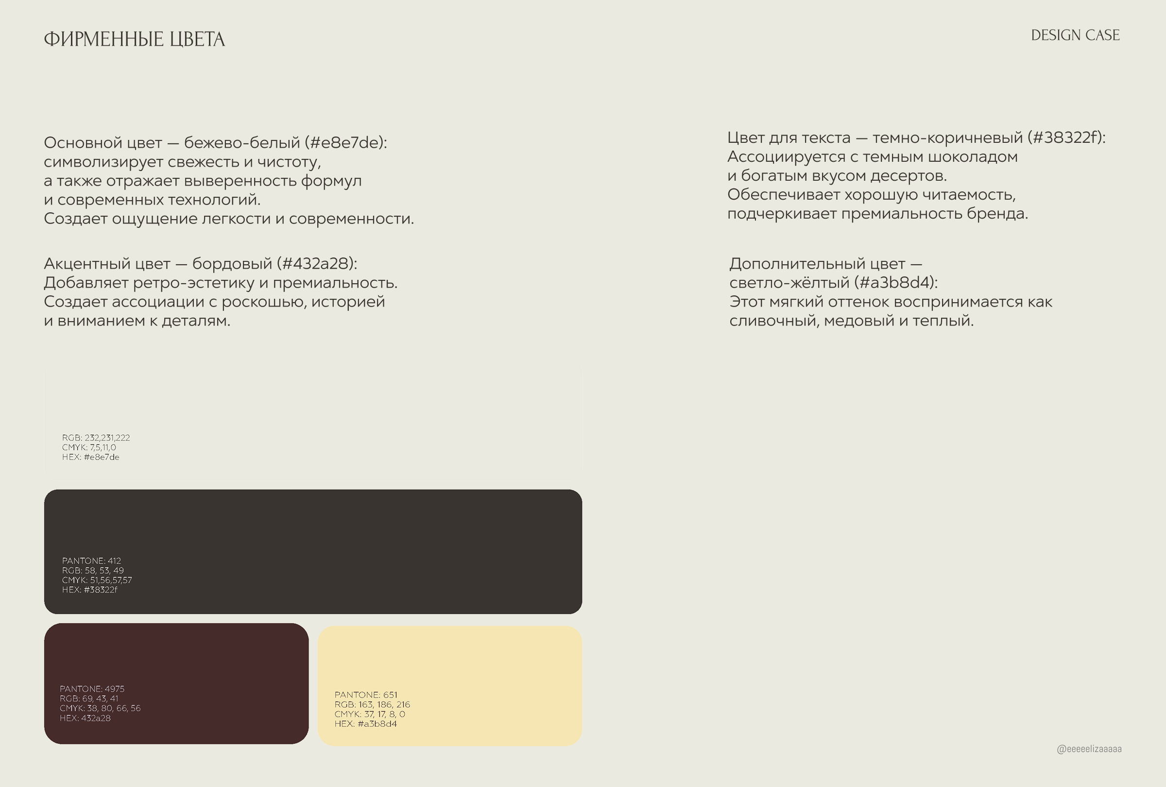 Фирменный стиль Cake&Care School — онлайн школы ПП десертов — Изображение №10 — Брендинг, Графика на Dprofile