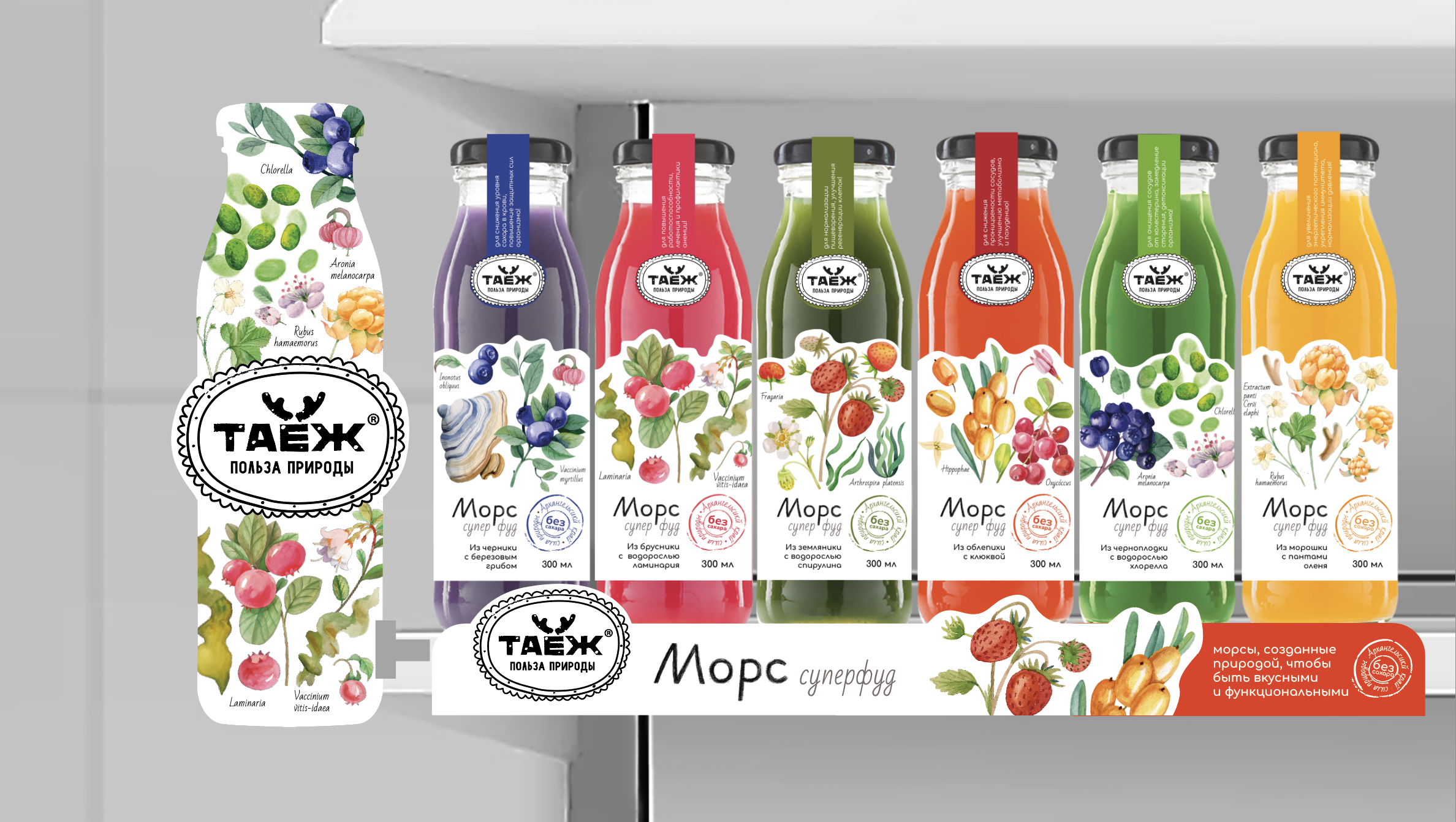 Дизайн серии этикеток для морсов — Изображение №4 — Брендинг на Dprofile