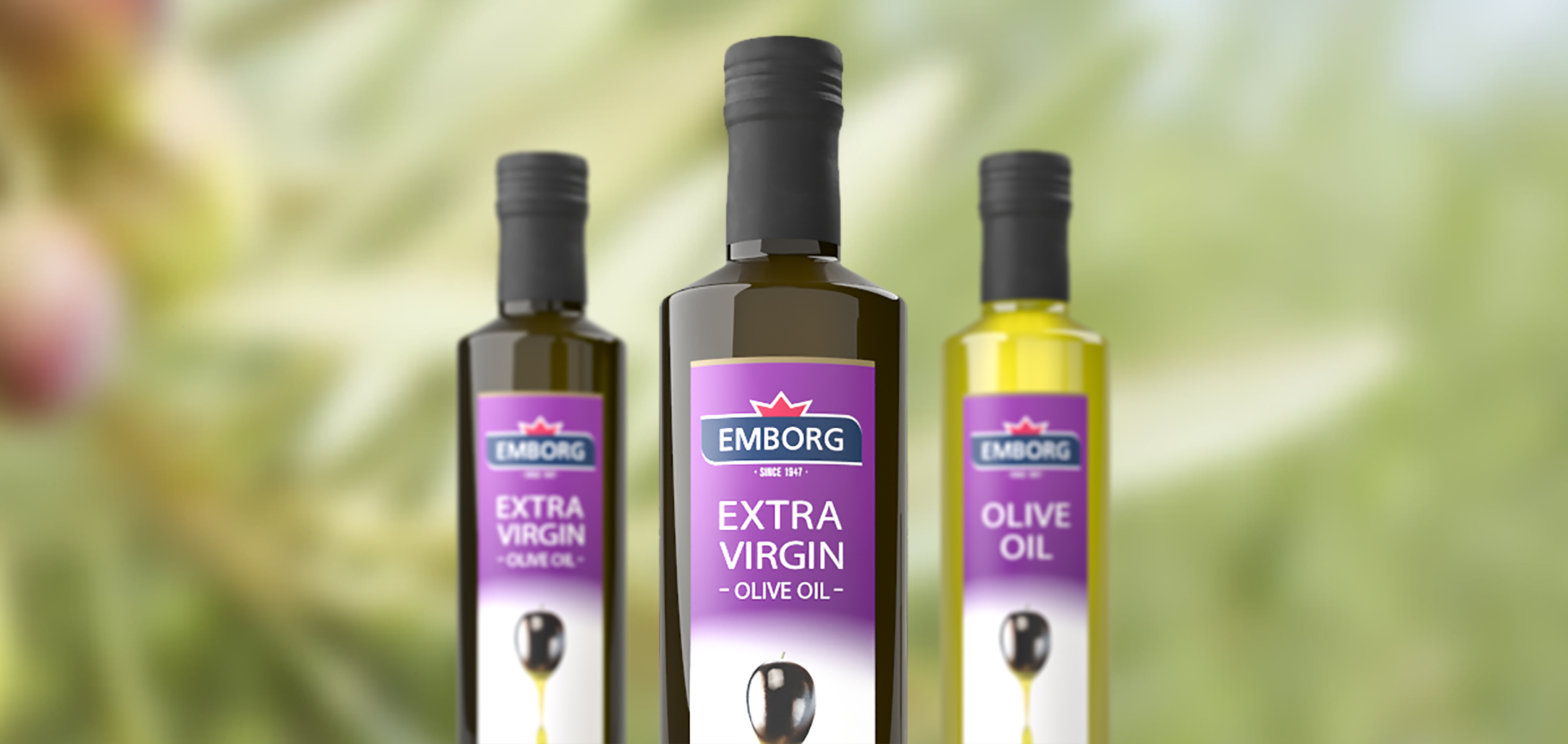 Дизайн этикеток для оливкового масла Emborg — Изображение №1 — Брендинг на Dprofile