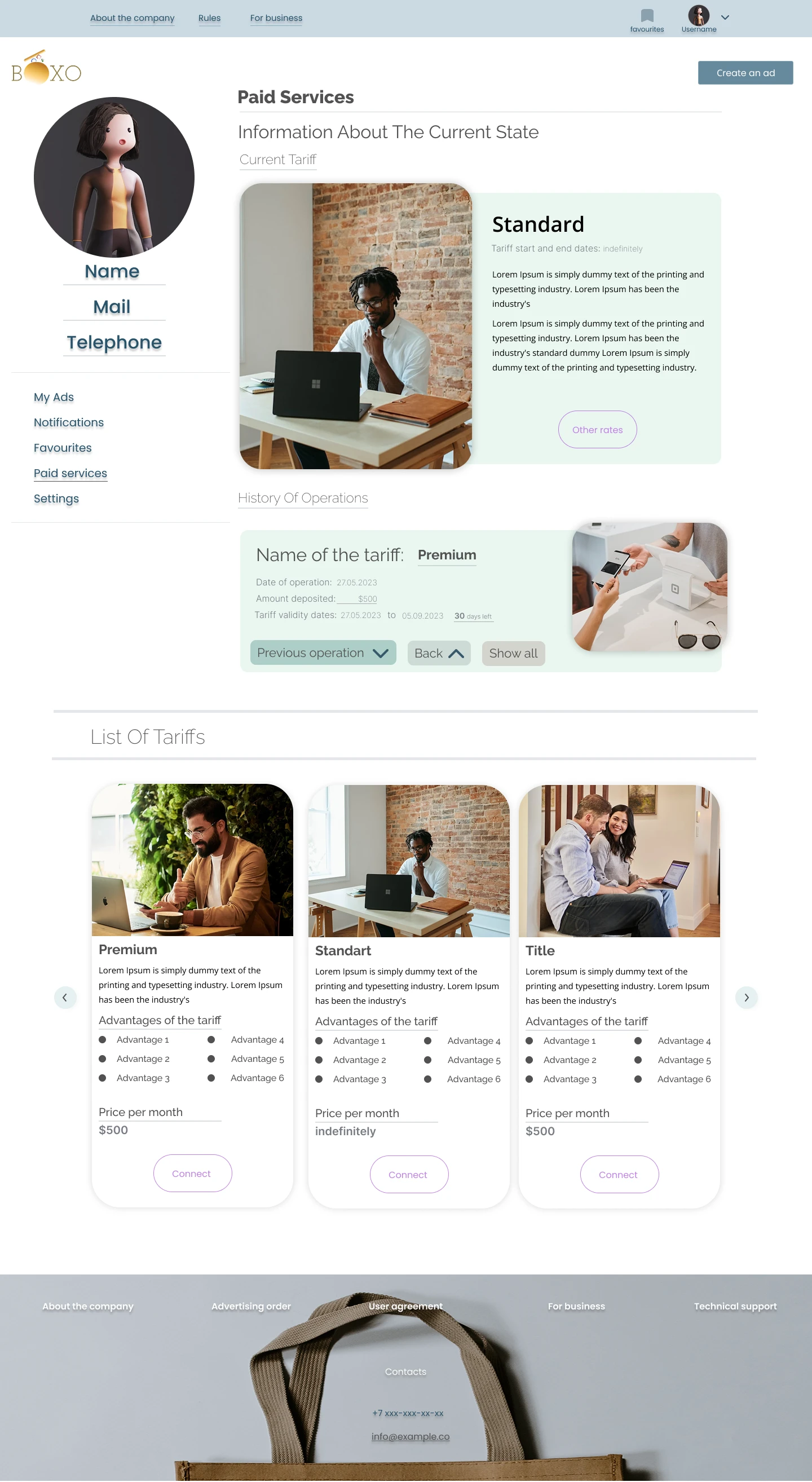 BOXO - Marketplace | Desktop app (Product / UI-UX) — Изображение №47 — Интерфейсы на Dprofile