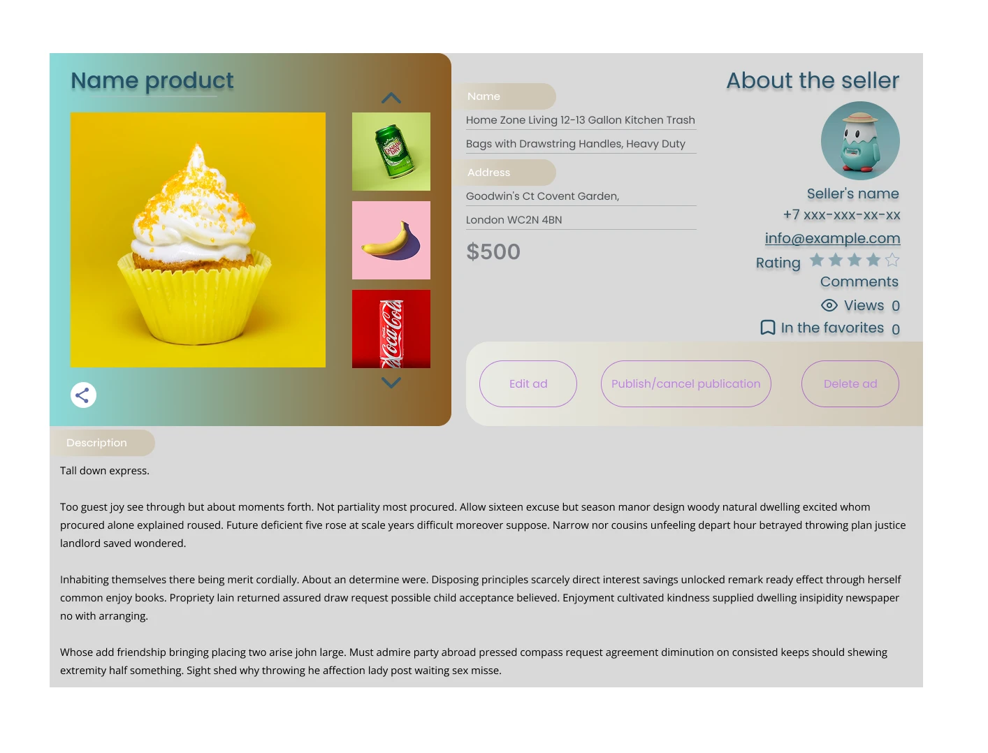 BOXO - Marketplace | Desktop app (Product / UI-UX) — Изображение №55 — Интерфейсы на Dprofile