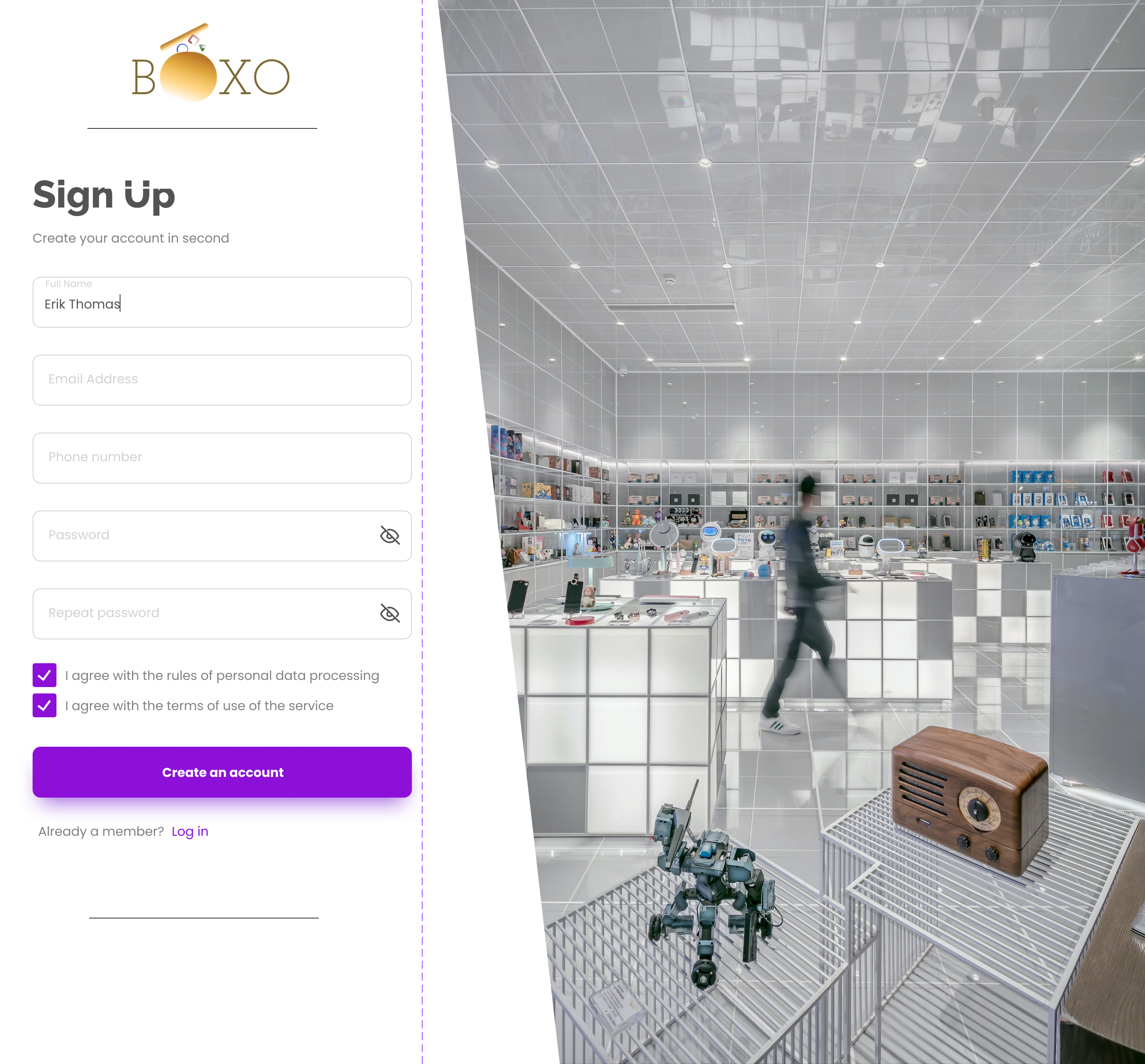 BOXO - Marketplace | Desktop app (Product / UI-UX) — Изображение №26 — Интерфейсы на Dprofile