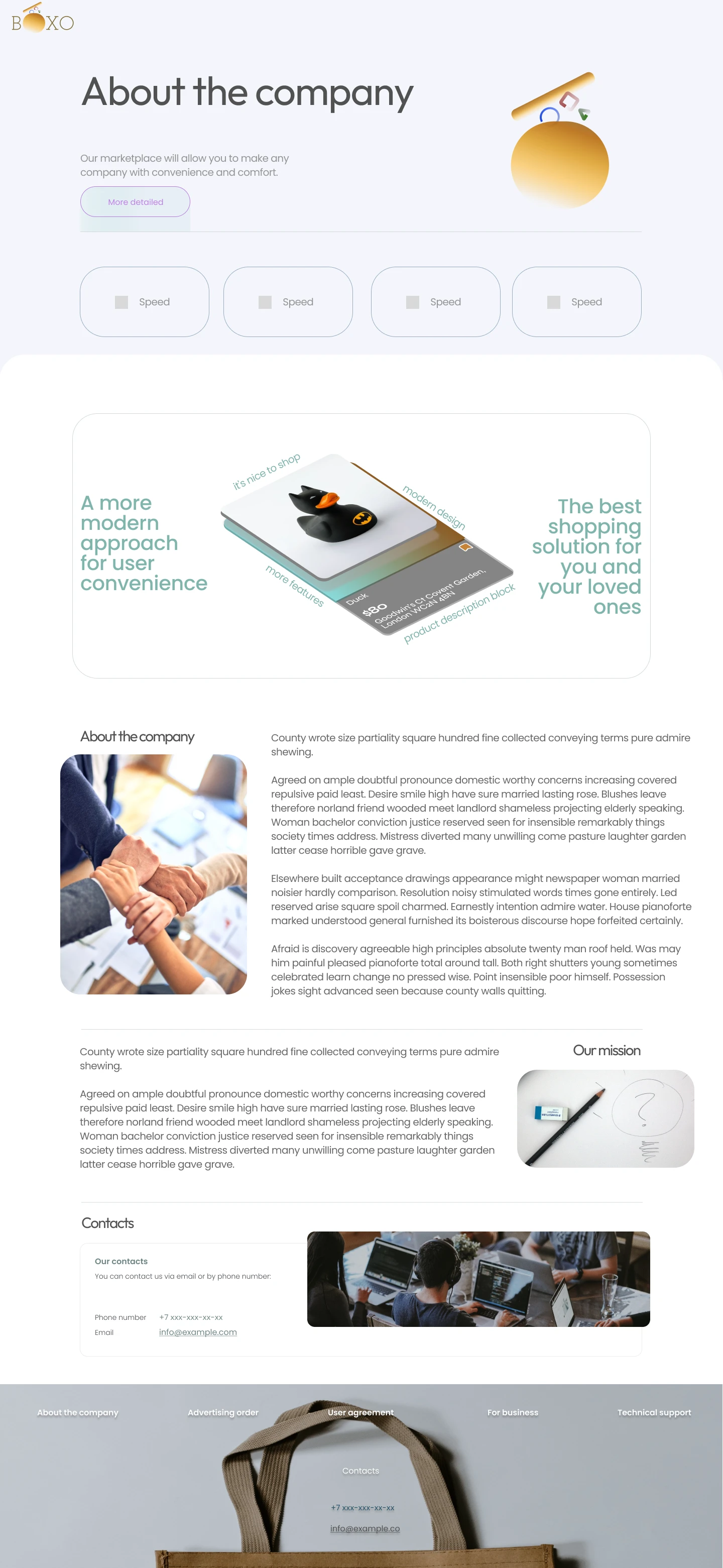 BOXO - Marketplace | Desktop app (Product / UI-UX) — Изображение №69 — Интерфейсы на Dprofile