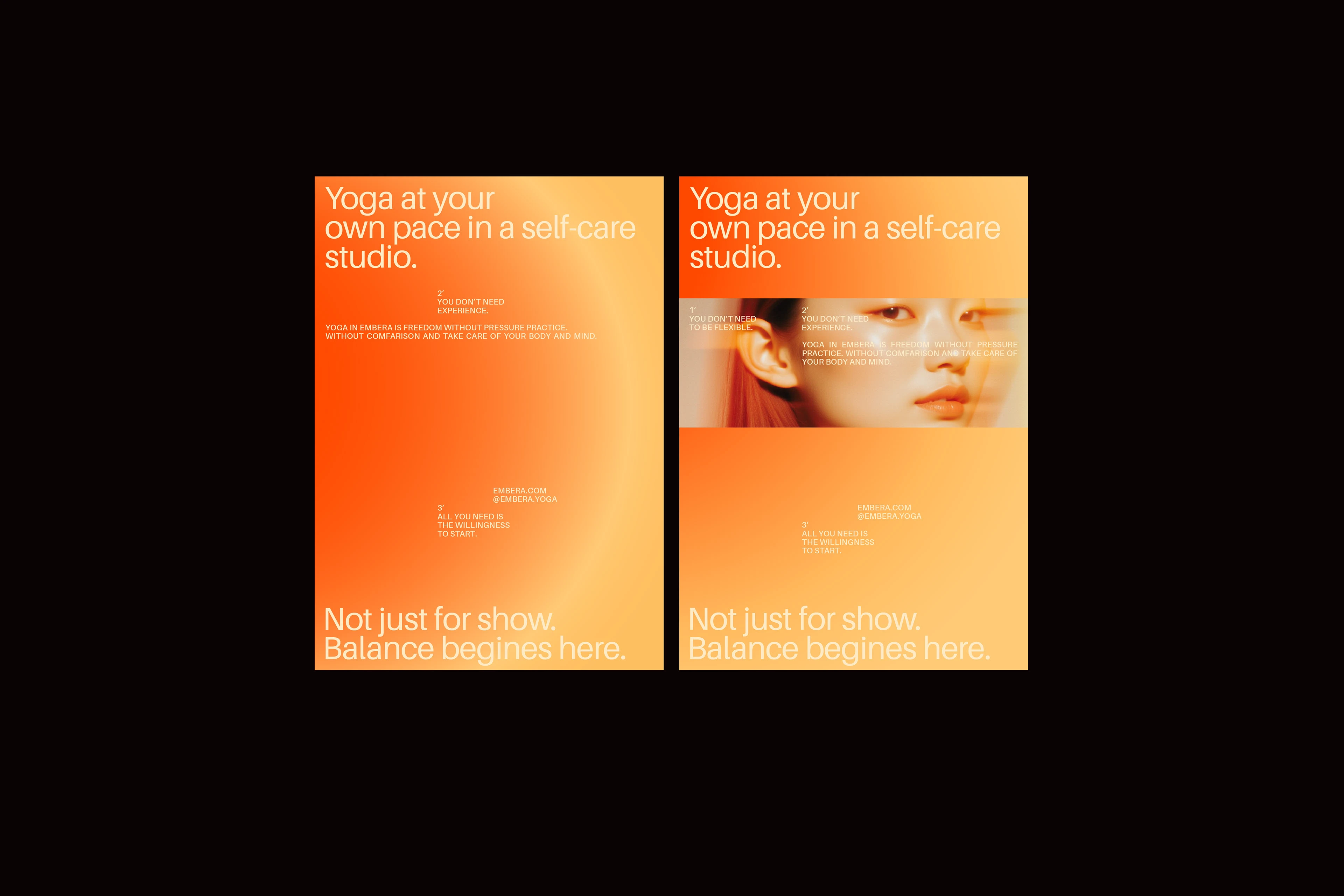 Embera | Identity for yoga studio — Изображение №4 — Брендинг на Dprofile