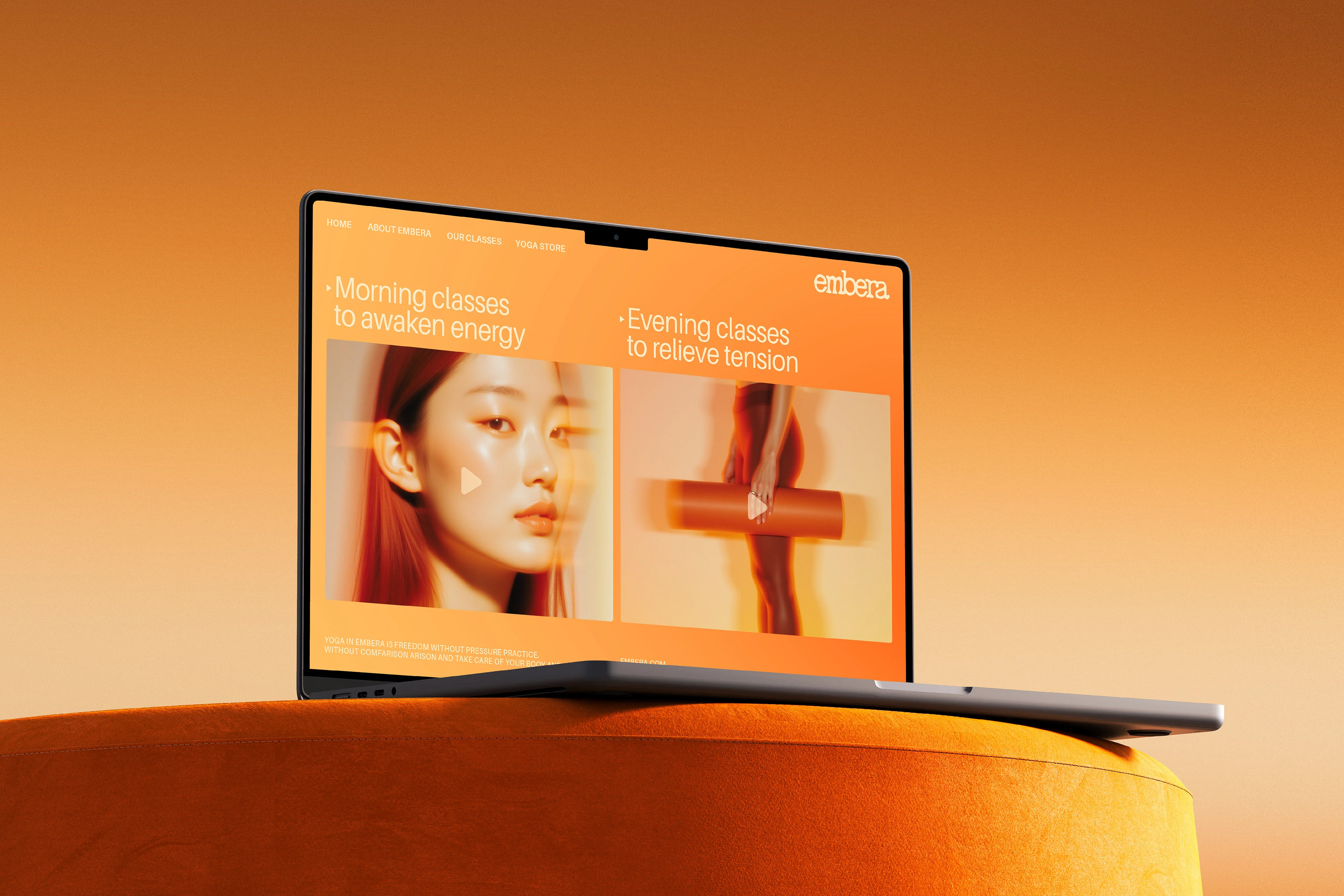 Embera | Identity for yoga studio — Изображение №7 — Брендинг на Dprofile