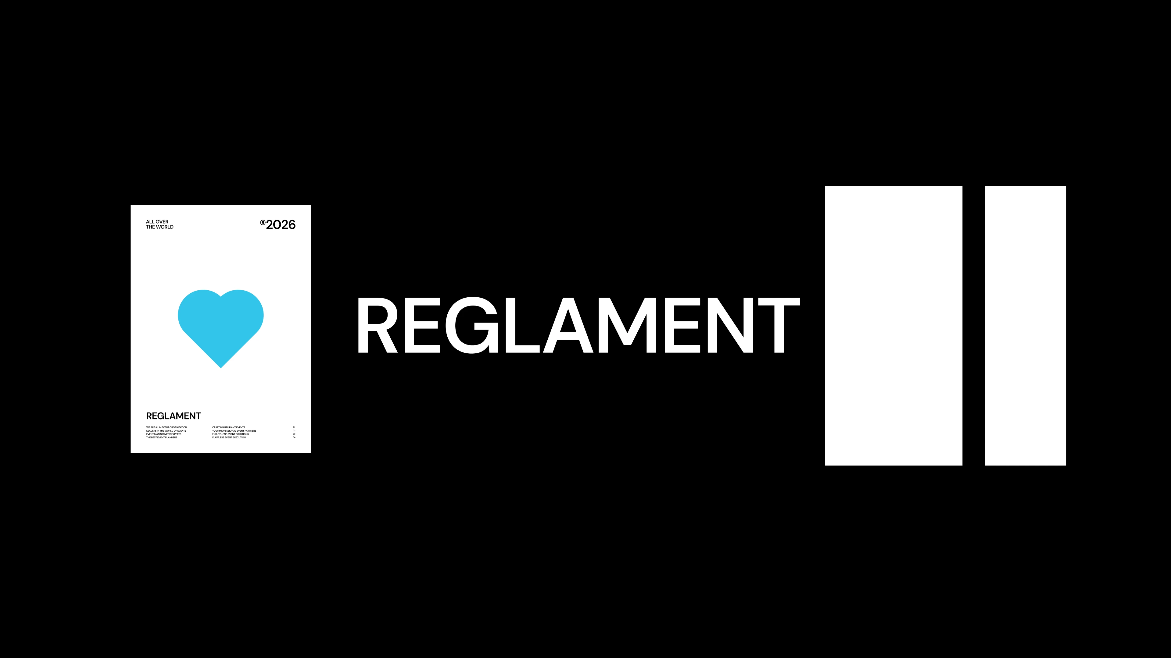 Reglament - Visual Identity for Events & Forums — Изображение №14 — Брендинг на Dprofile