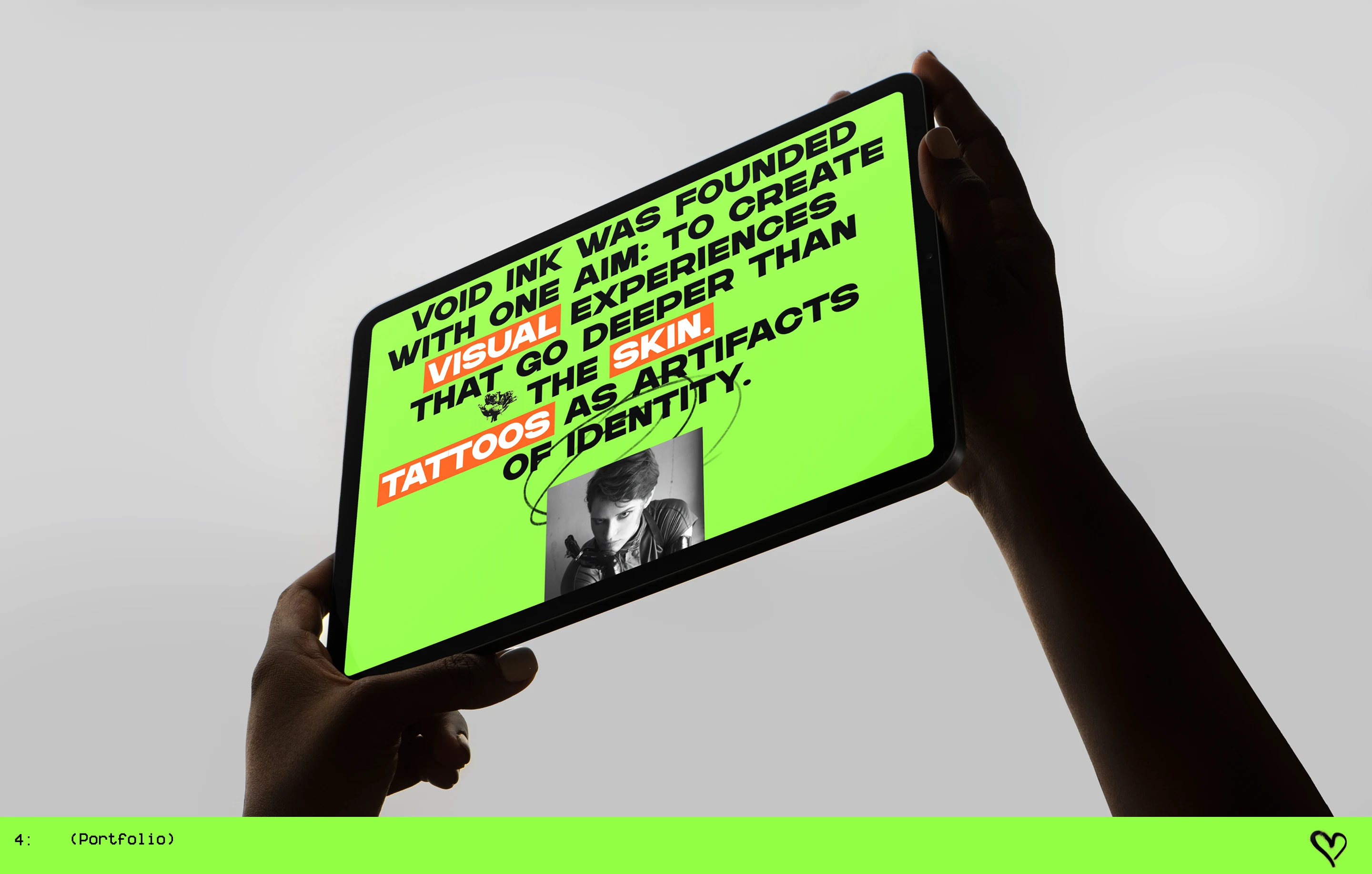 VOID INK | Tattoo Studio Website | UX/UI Concept — Изображение №6 — Интерфейсы, Брендинг на Dprofile