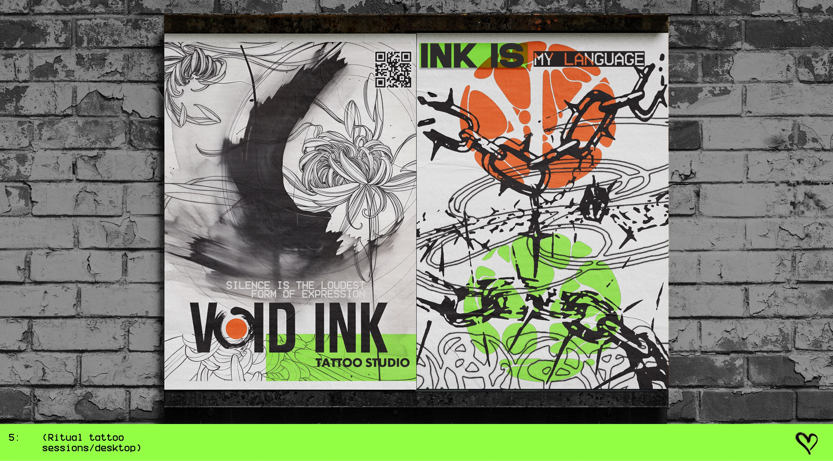 VOID INK | Tattoo Studio Website | UX/UI Concept — Изображение №9 — Интерфейсы, Брендинг на Dprofile