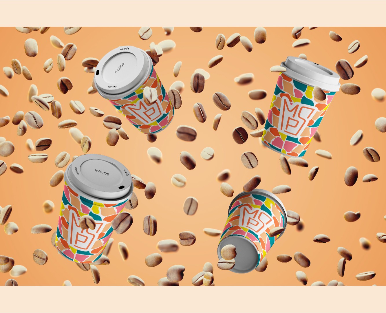 Логотип и фирменный стиль кофейни, — Брендинг на Dprofile