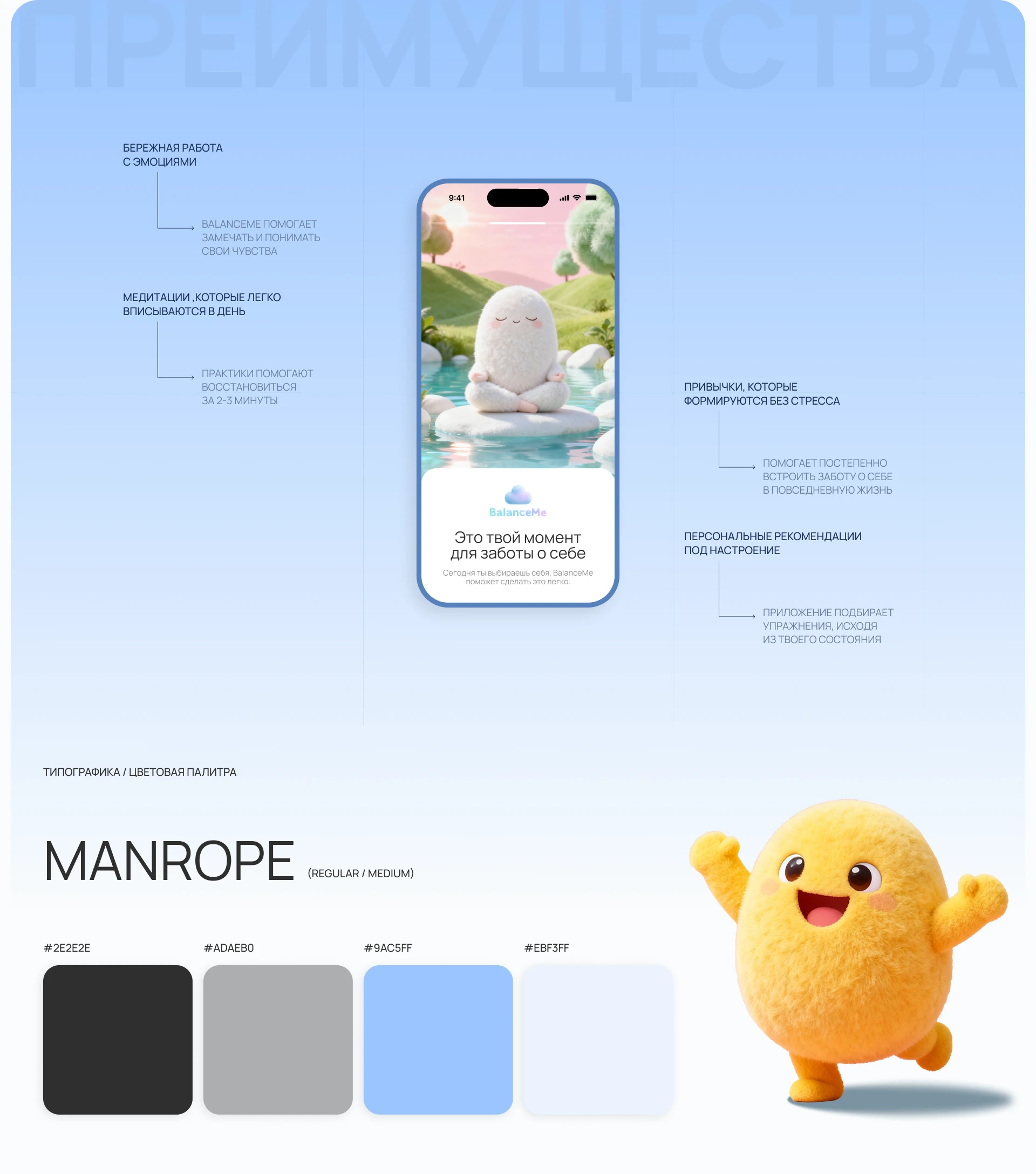 BalanceMe — meditation app — Изображение №7 — Интерфейсы на Dprofile