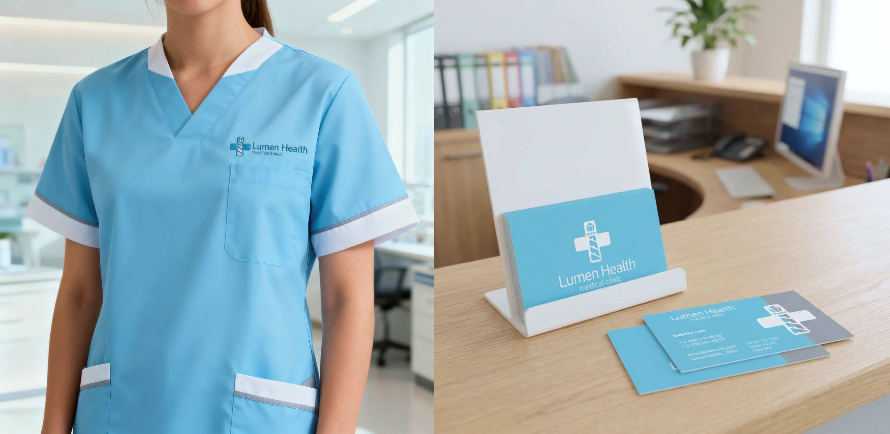 Дизайн логотипа || Медицинский центр «Lumen Health» || 2026 — Изображение №13 — Брендинг на Dprofile