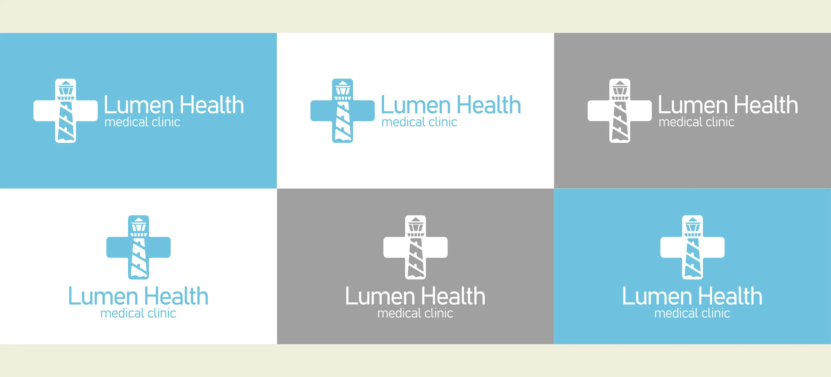 Дизайн логотипа || Медицинский центр «Lumen Health» || 2026 — Изображение №7 — Брендинг на Dprofile