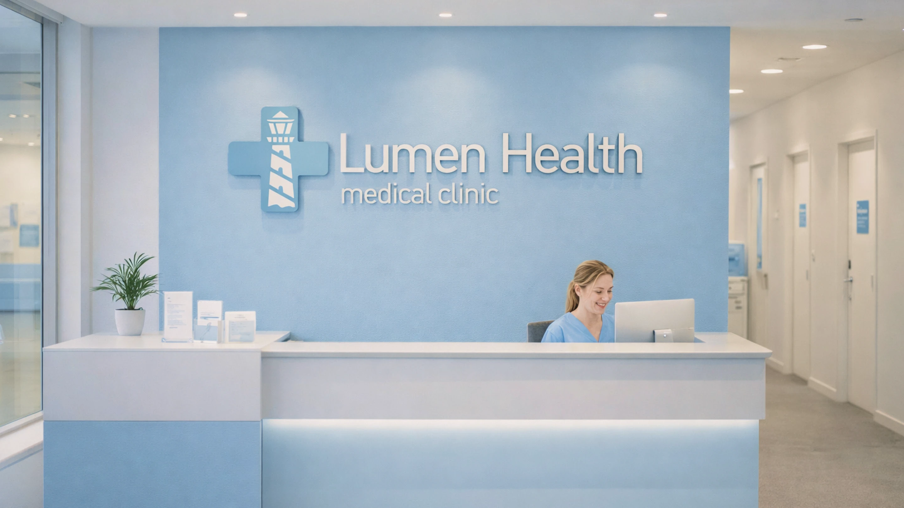 Дизайн логотипа || Медицинский центр «Lumen Health» || 2026 — Изображение №11 — Брендинг на Dprofile