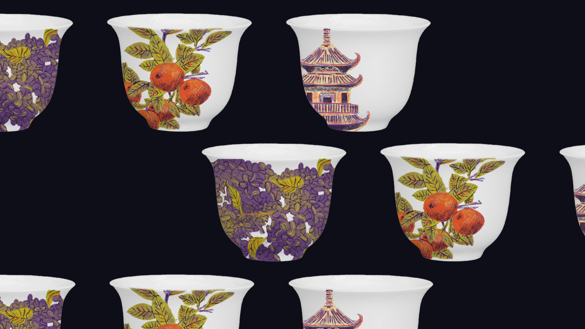 ЧАЙ! Иллюстративная упаковка коллекции чая — Изображение №10 — Брендинг, Иллюстрация на Dprofile