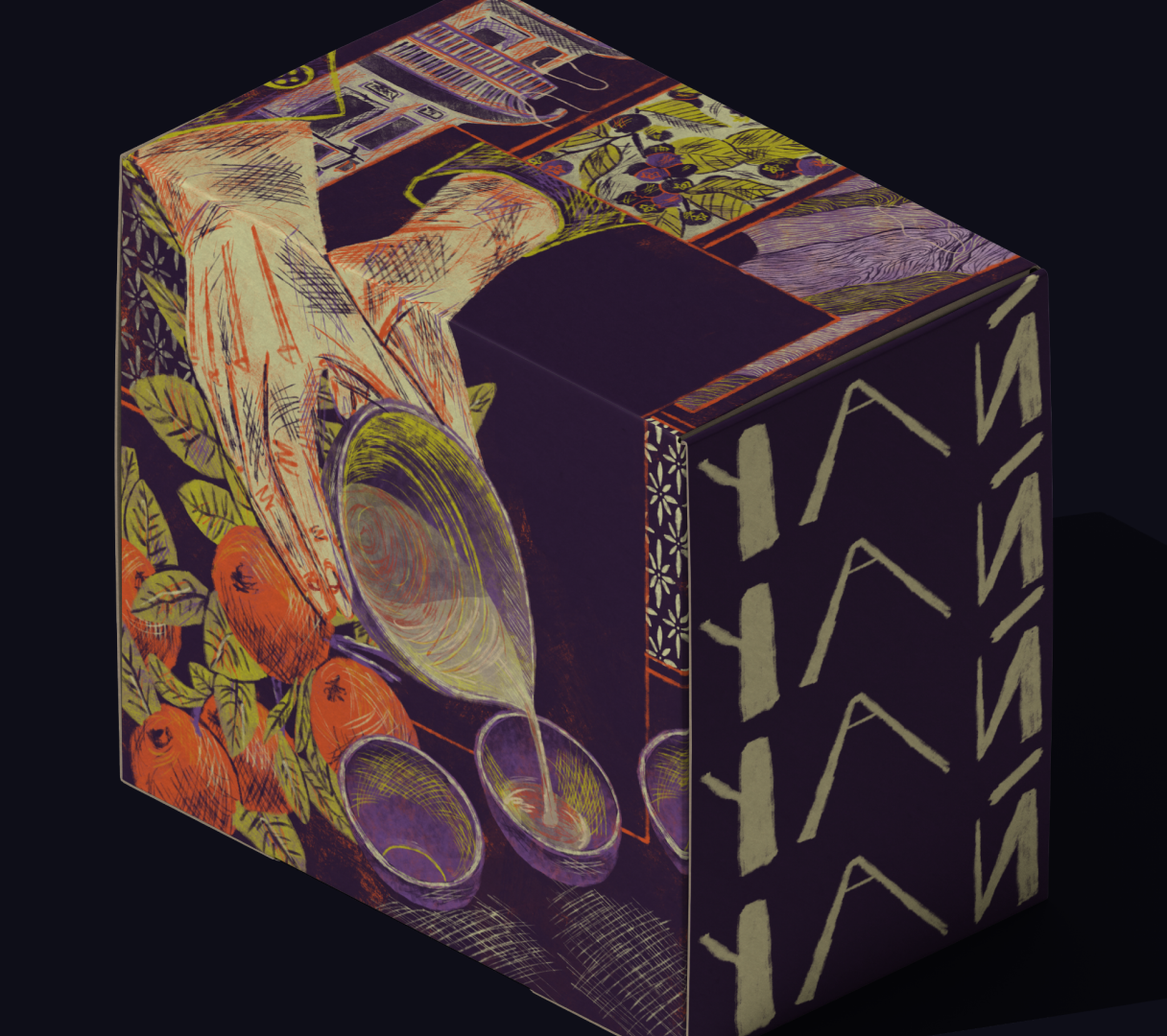 ЧАЙ! Иллюстративная упаковка коллекции чая — Изображение №12 — Брендинг, Иллюстрация на Dprofile