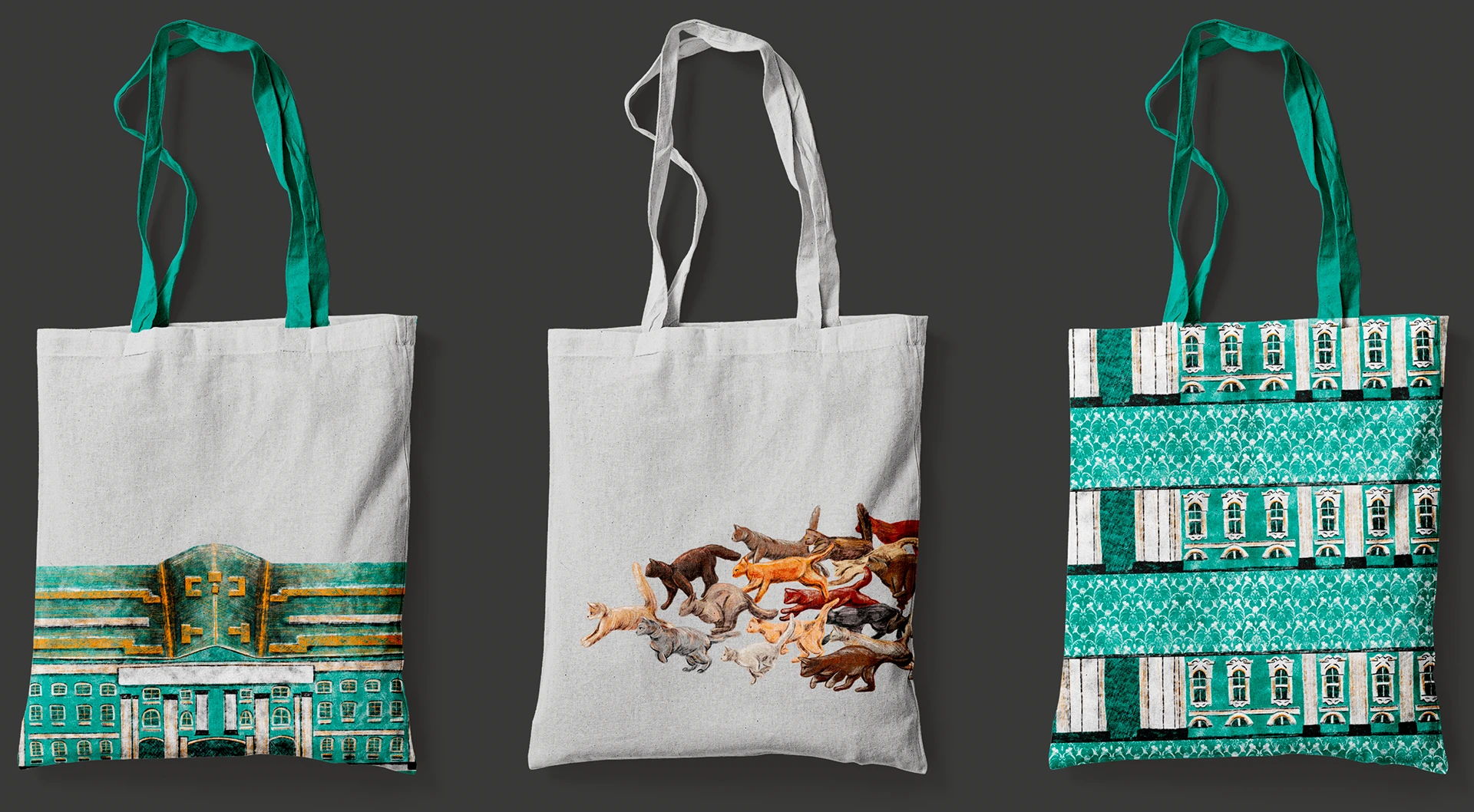 История котов Эрмитажа, иллюстрированная книга — Изображение №23 — Иллюстрация, Графика на Dprofile