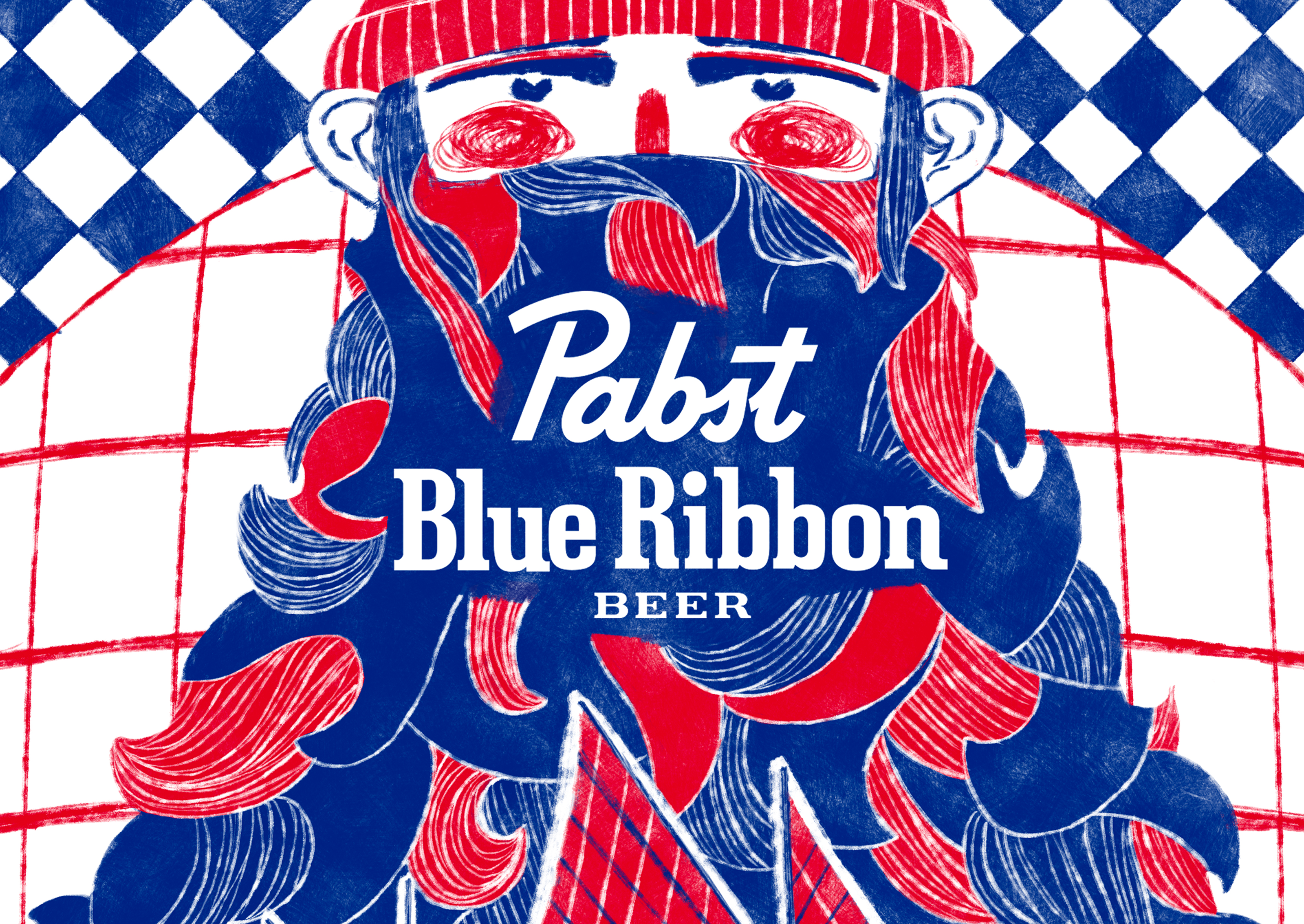 За рыбой! Серия иллюстраций для упаковки банок — Изображение №8 — Иллюстрация, Графика на Dprofile