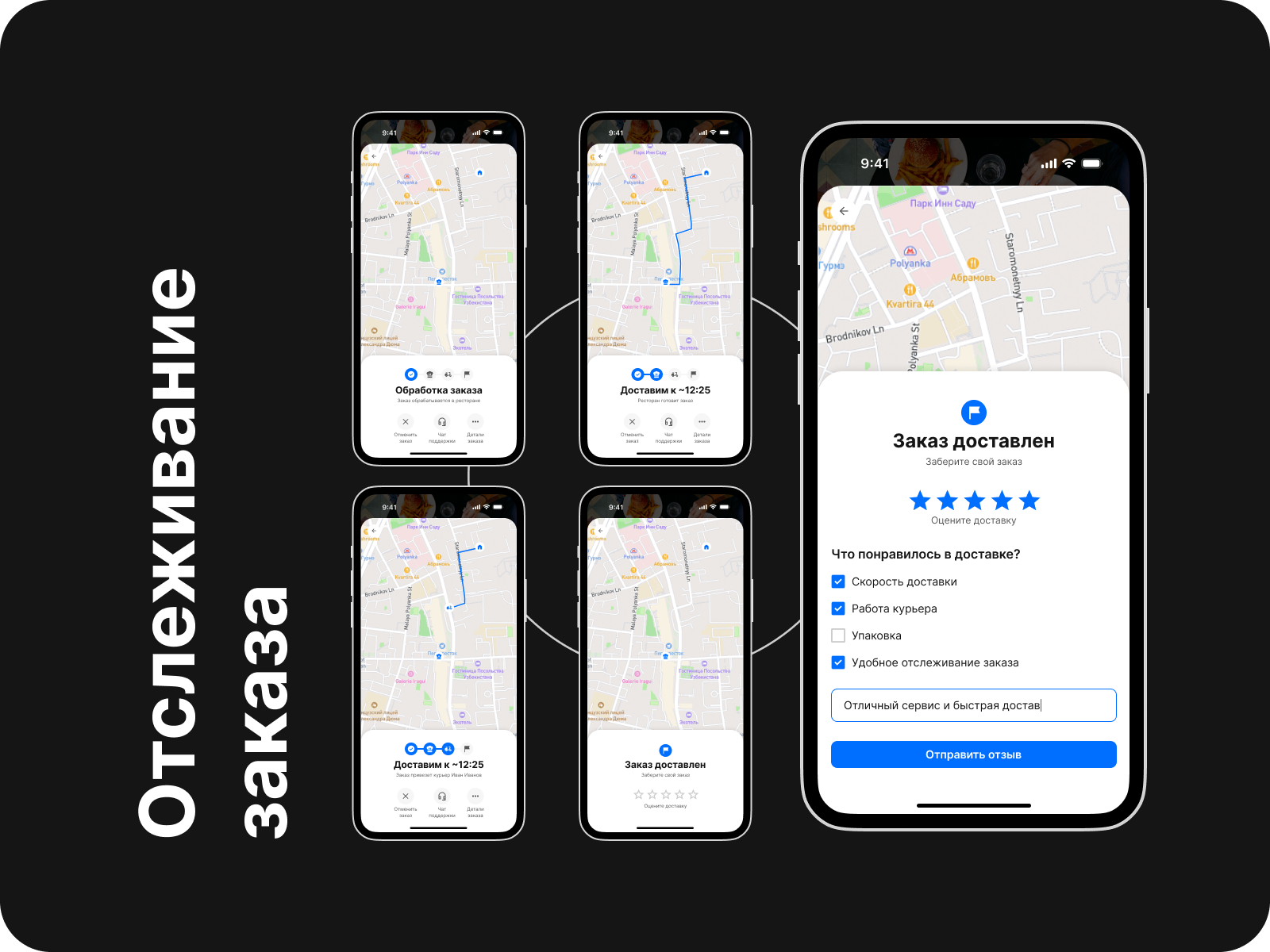DeliveryPro – сервис доставки еды — Изображение №6 — Интерфейсы на Dprofile