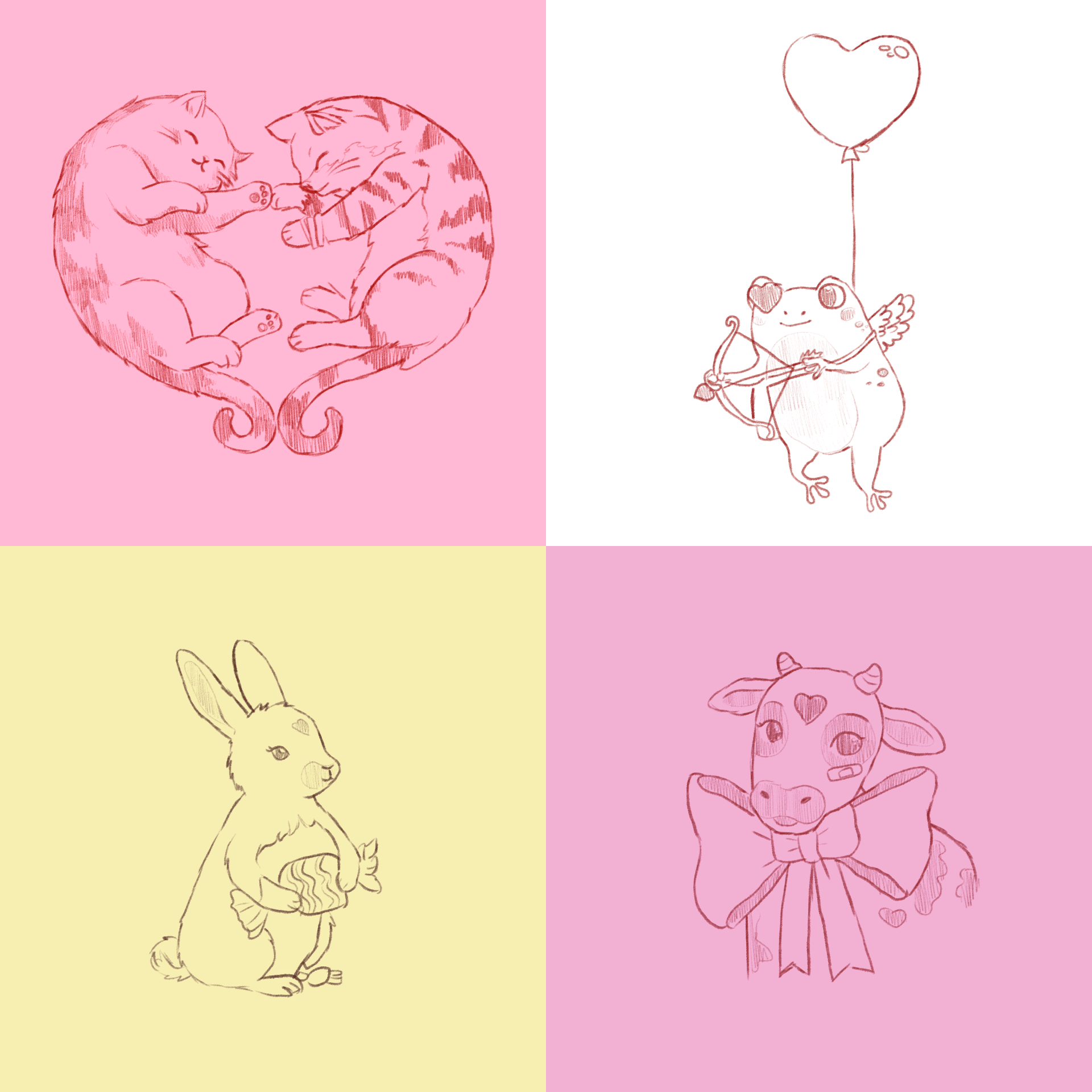 Сувениры для инклюзивного фотоателье к 14 февраля — Изображение №3 — Брендинг, Иллюстрация на Dprofile