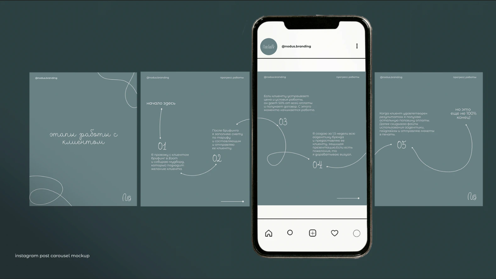 Оформление Instagram-аккаунта|Nodus — Изображение №15 — Брендинг на Dprofile