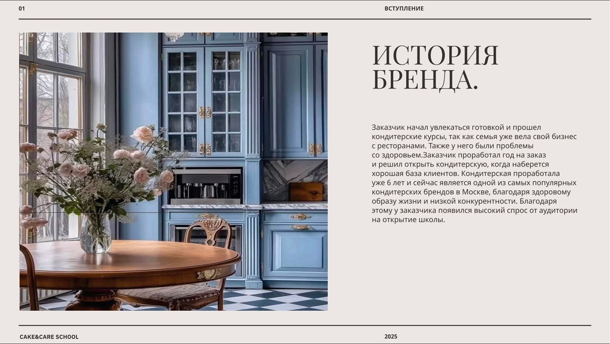 Фирменный стиль Cake&Care School — школы ПП десертов — Изображение №2 — Брендинг на Dprofile