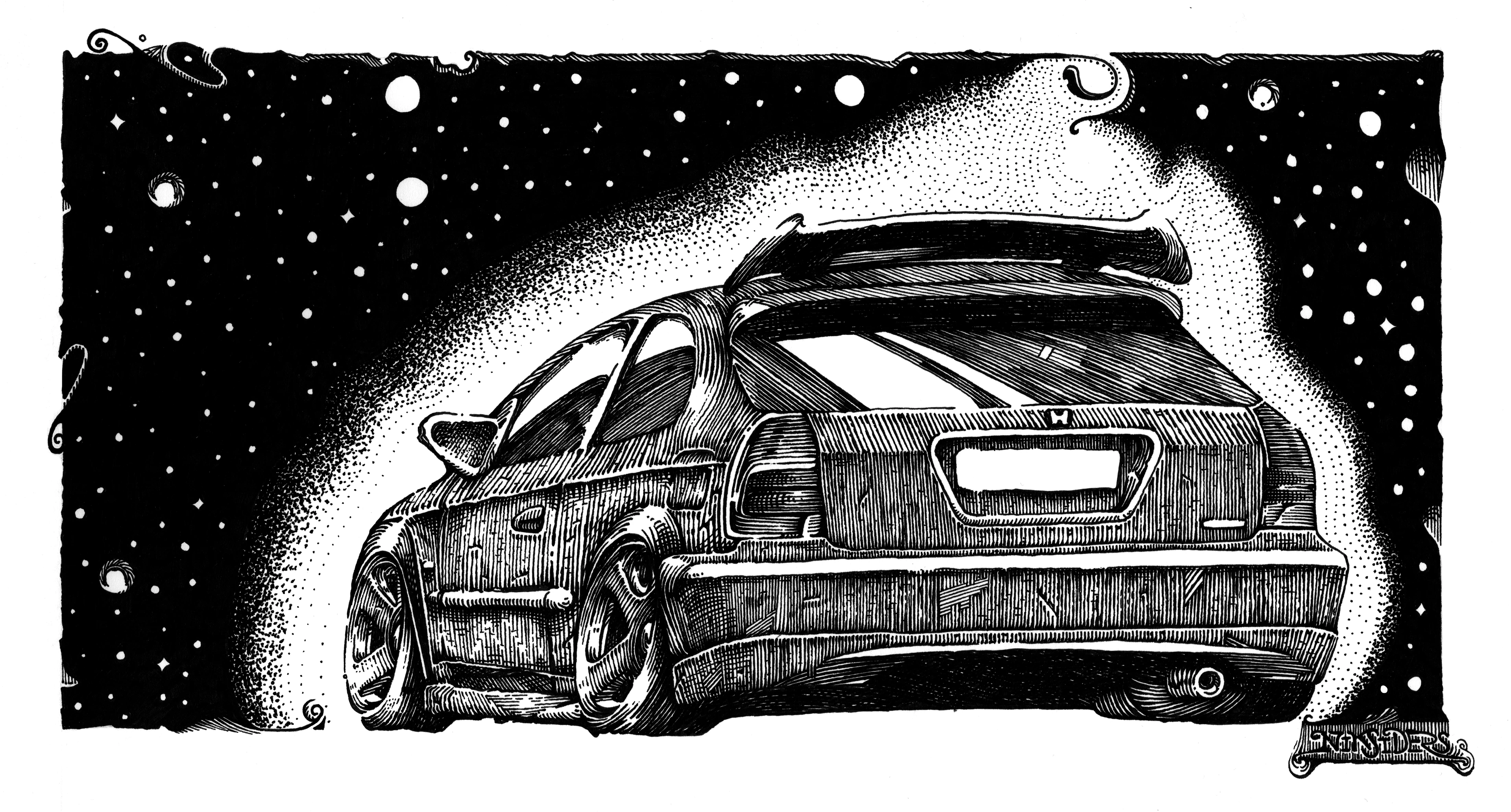 Рисунки чернилами — Изображение №8 — Иллюстрация на Dprofile