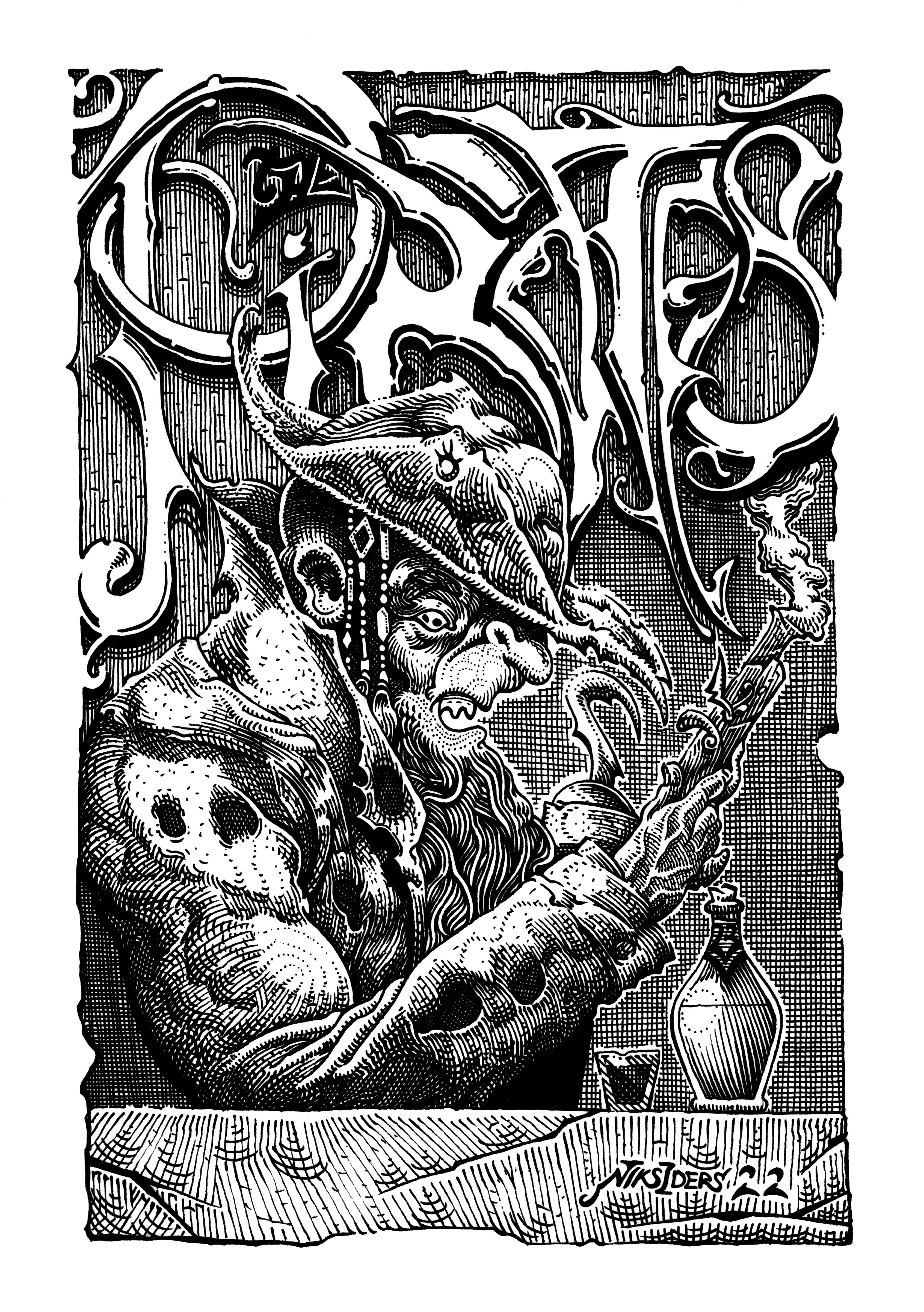 Рисунки чернилами — Изображение №5 — Иллюстрация на Dprofile