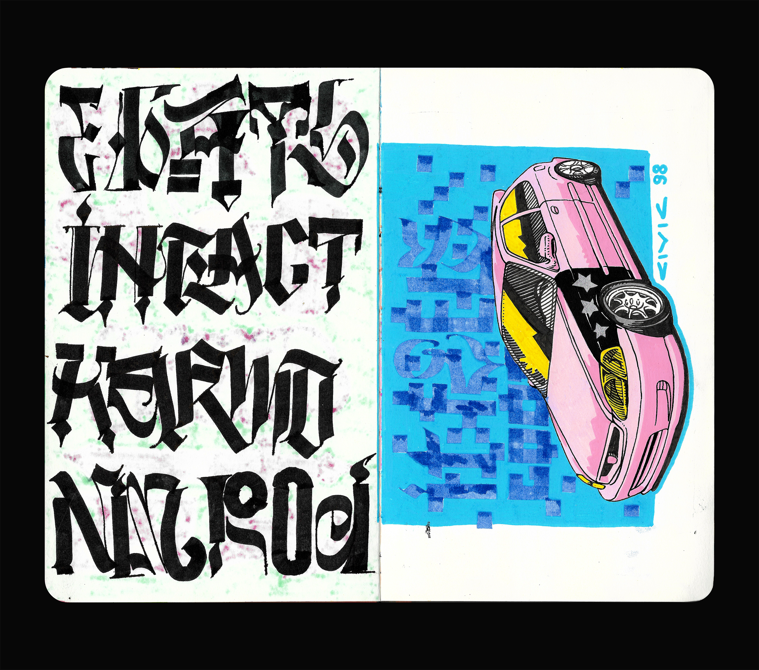 Скетчбук: Визуальный дневник — Изображение №4 — Иллюстрация, Графика на Dprofile