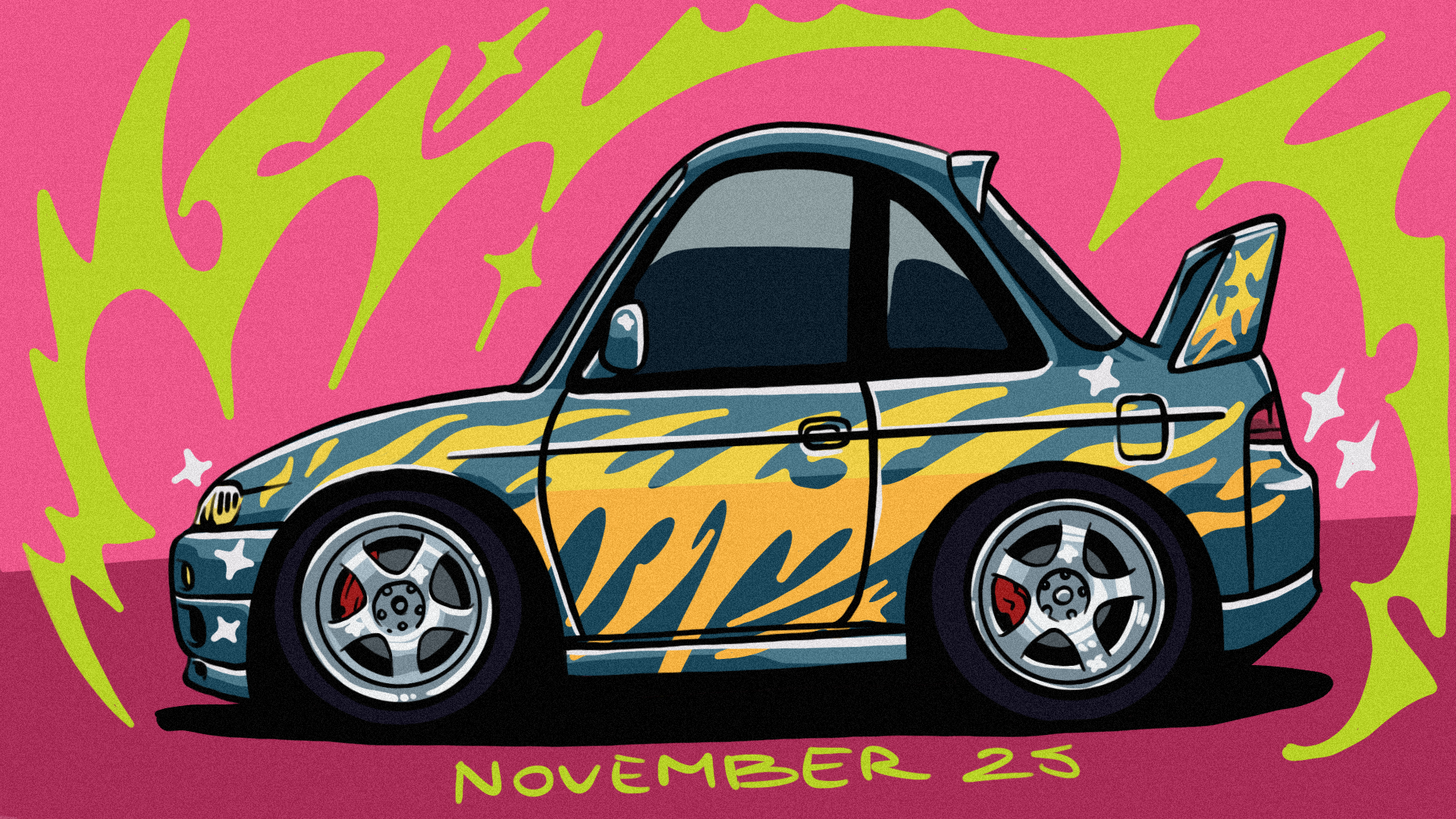 Автомобили ноября — Изображение №10 — Иллюстрация, Графика на Dprofile