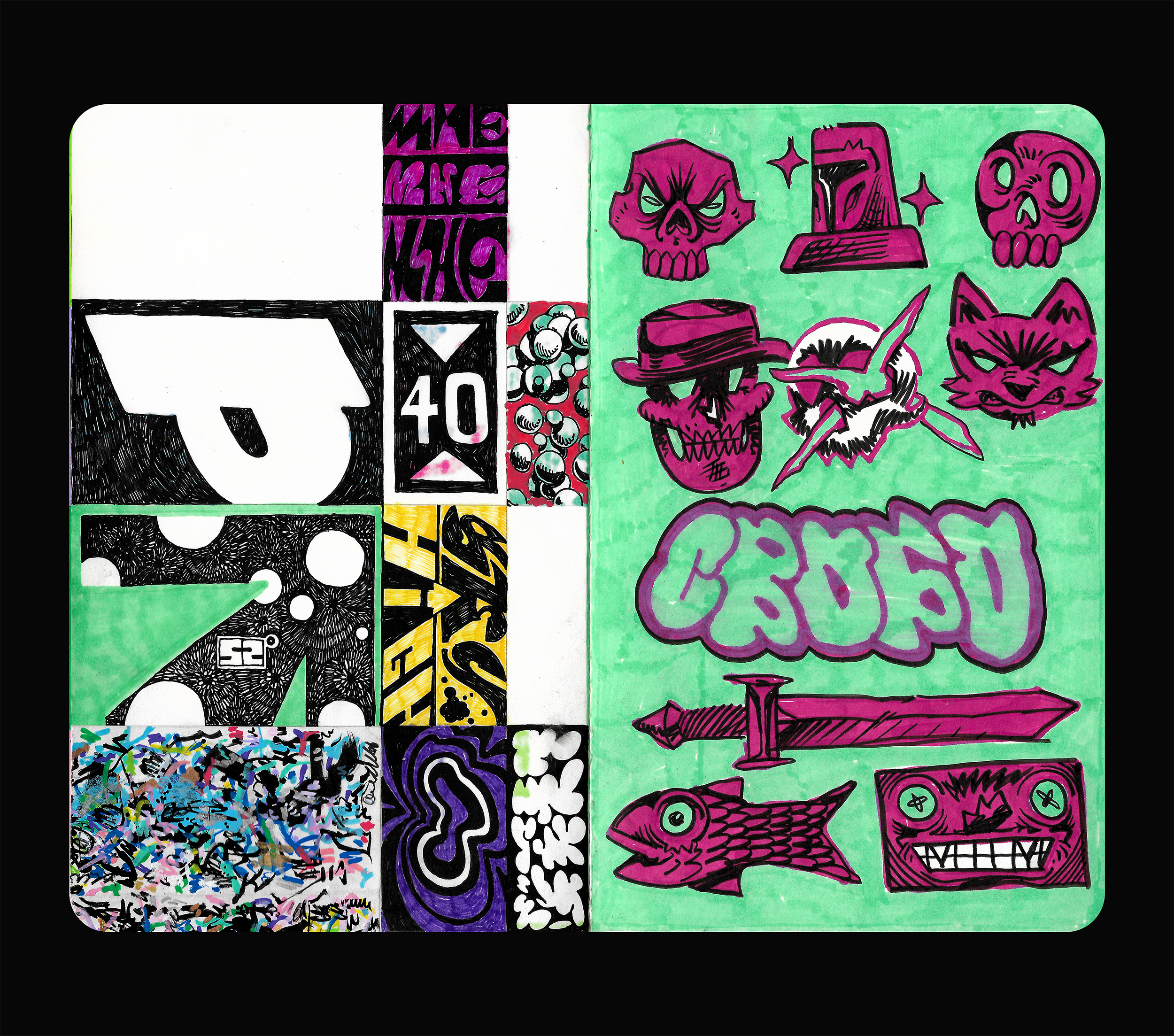 Скетчбук: Визуальный дневник — Изображение №3 — Иллюстрация, Графика на Dprofile