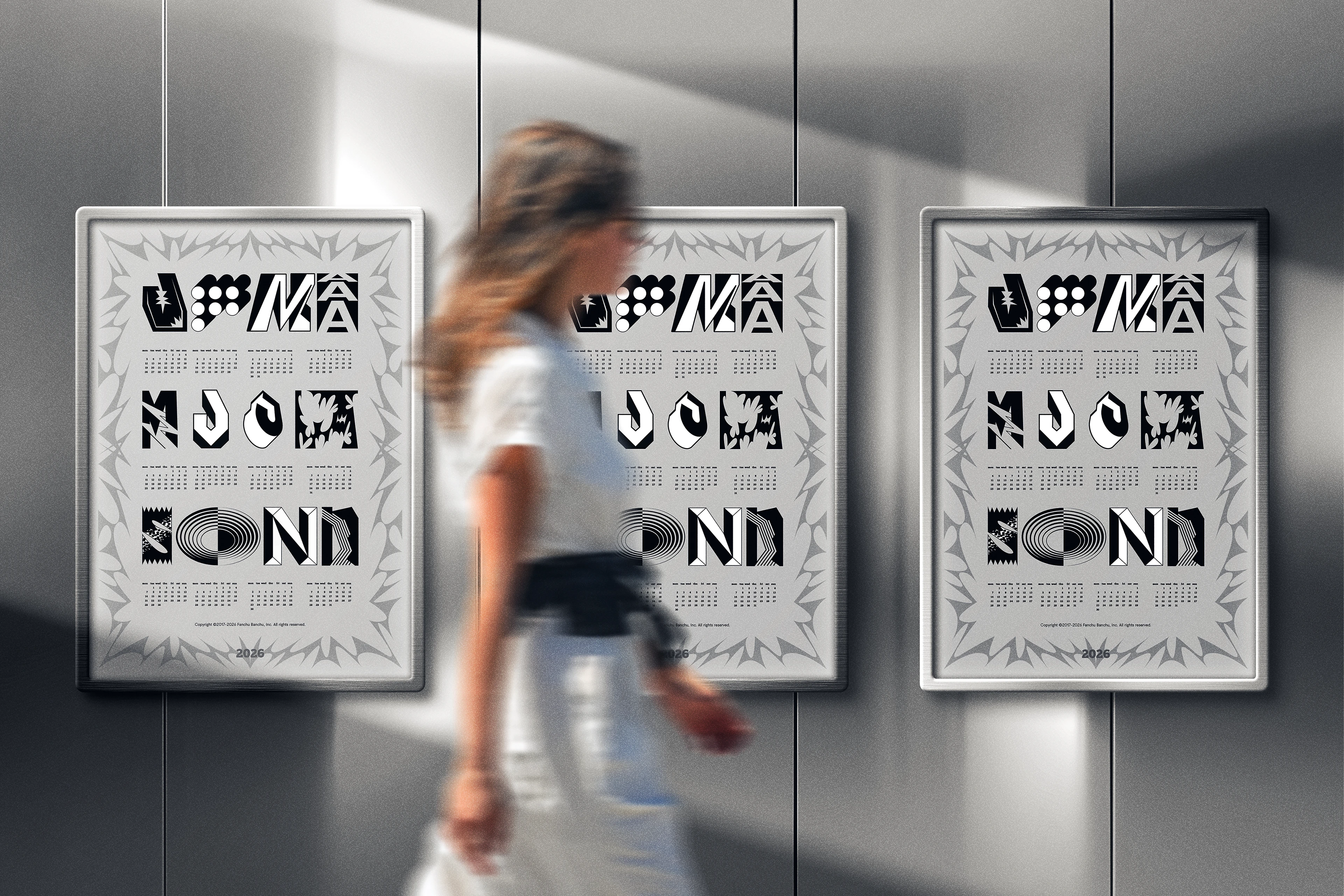 Календарь-постер 2026 — Изображение №12 — Графика на Dprofile